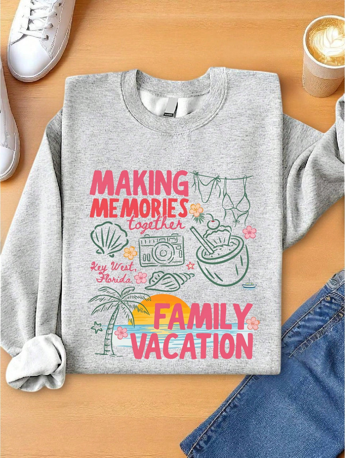 Family Vacation Sweatshirt