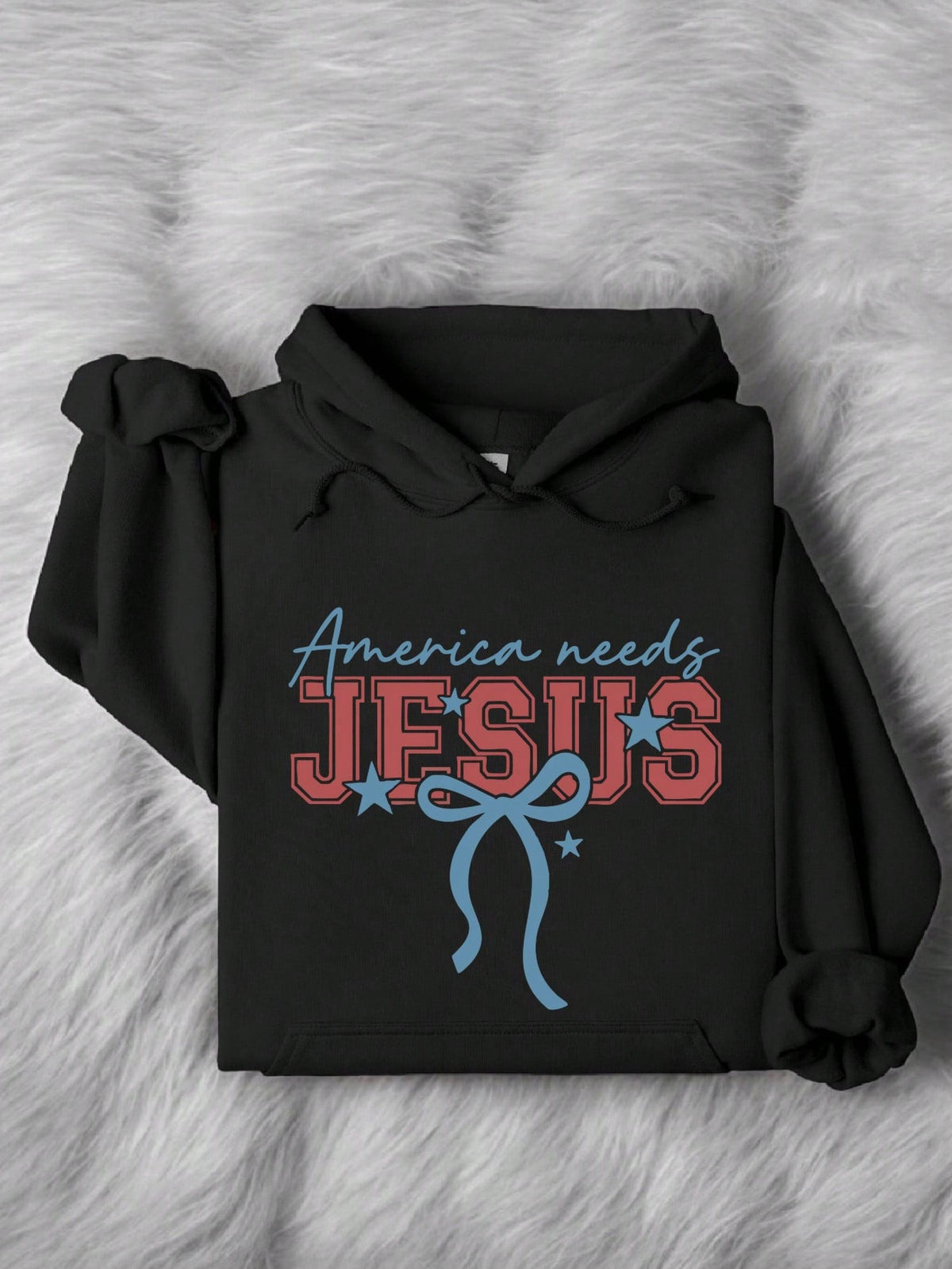 America Needs Jesus Hoodie