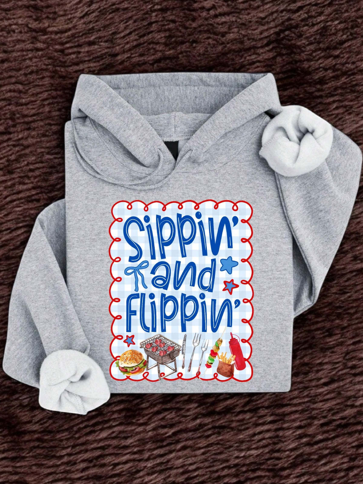 Sippin And Flippin Hoodie