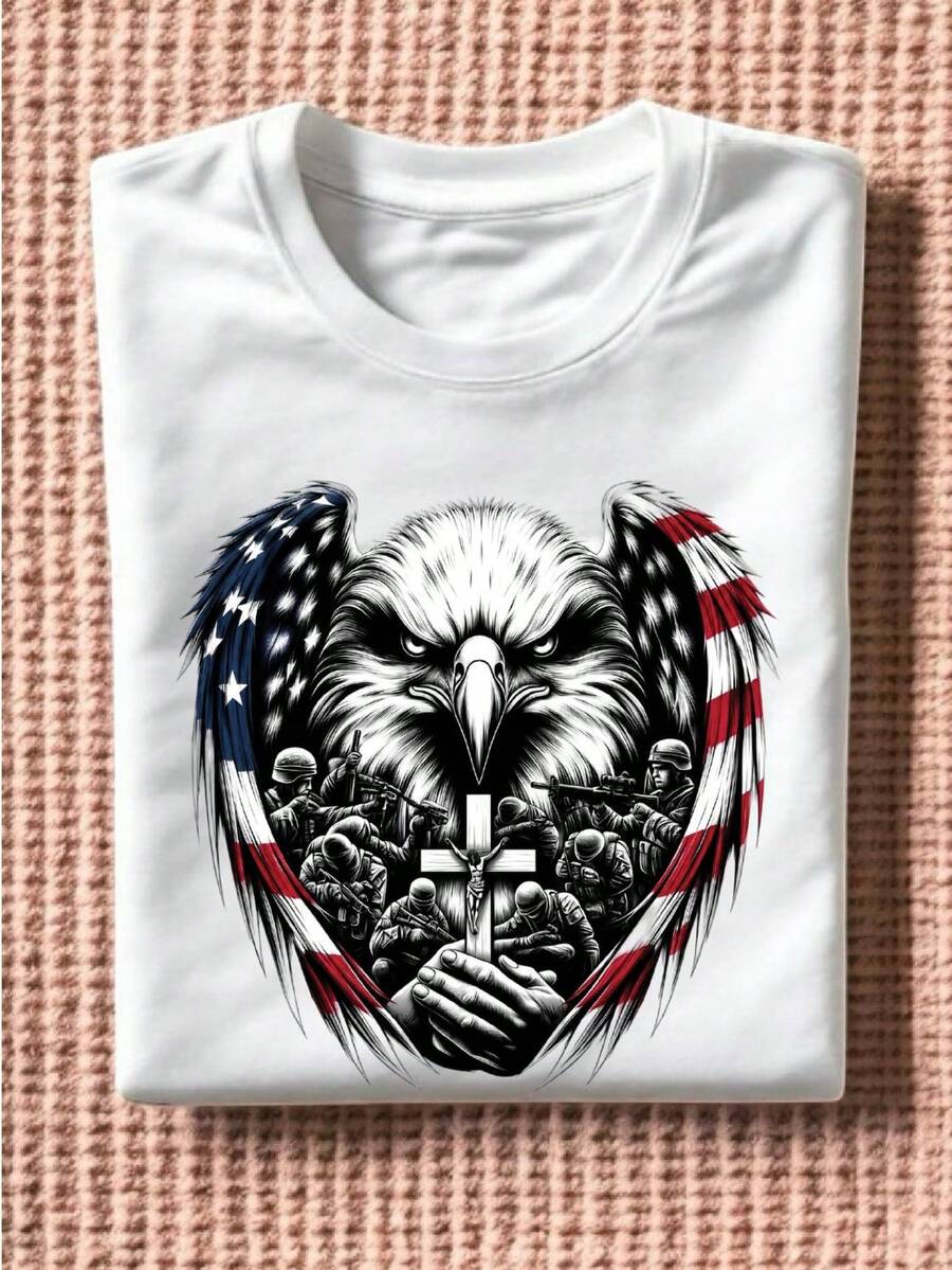 American Flag Eagle T-Shirt