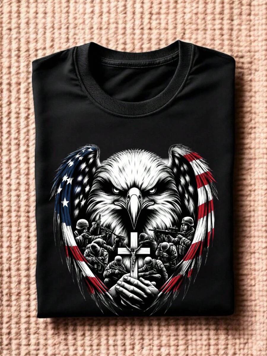 American Flag Eagle T-Shirt