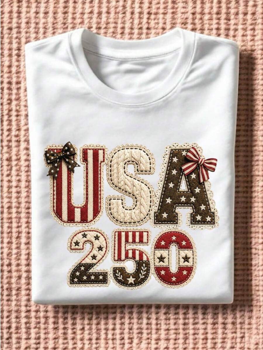 USA 250 Faux Yarn T-Shirt
