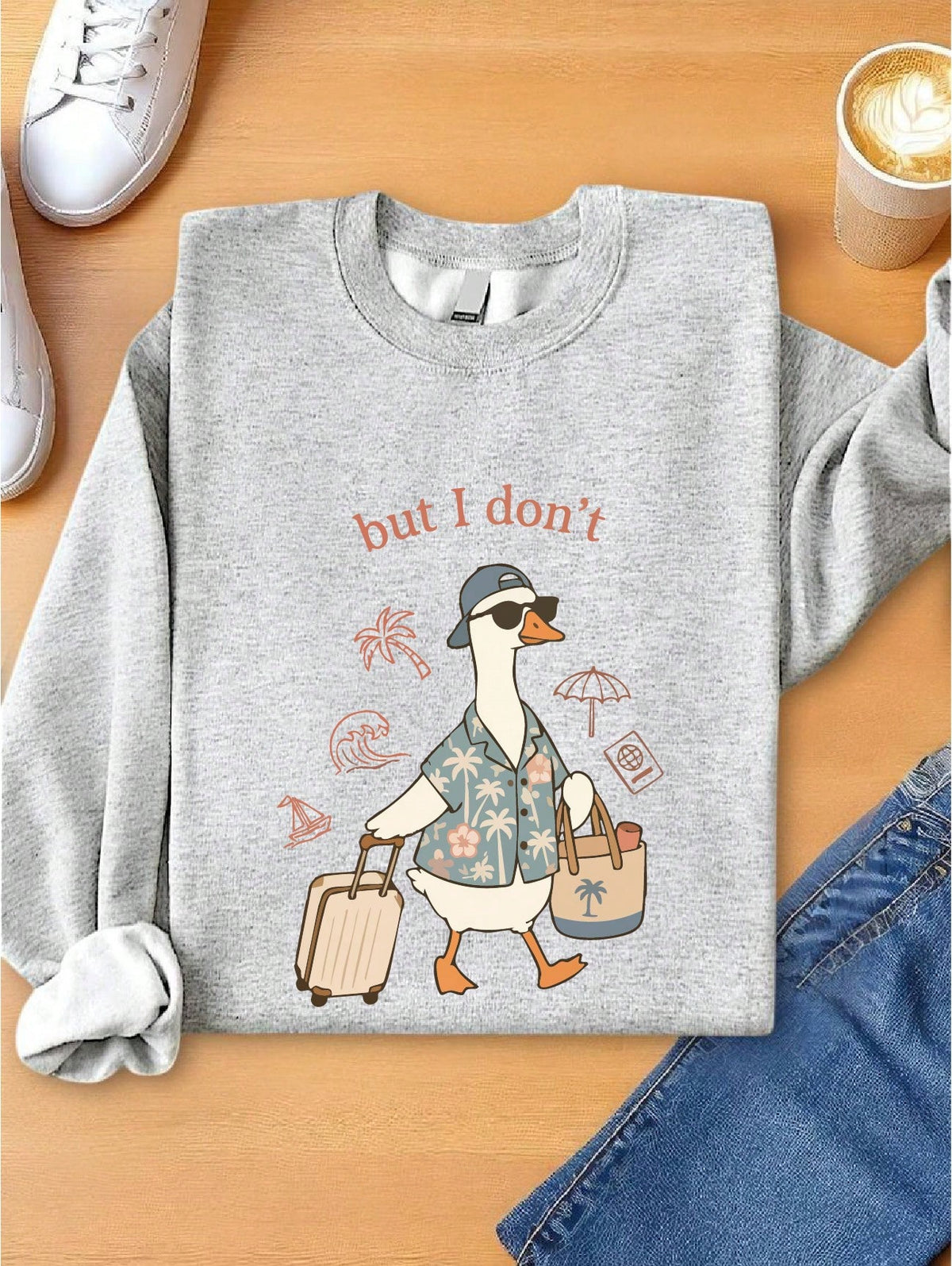 1 PC I Love Matching Vacation Sweatshirt