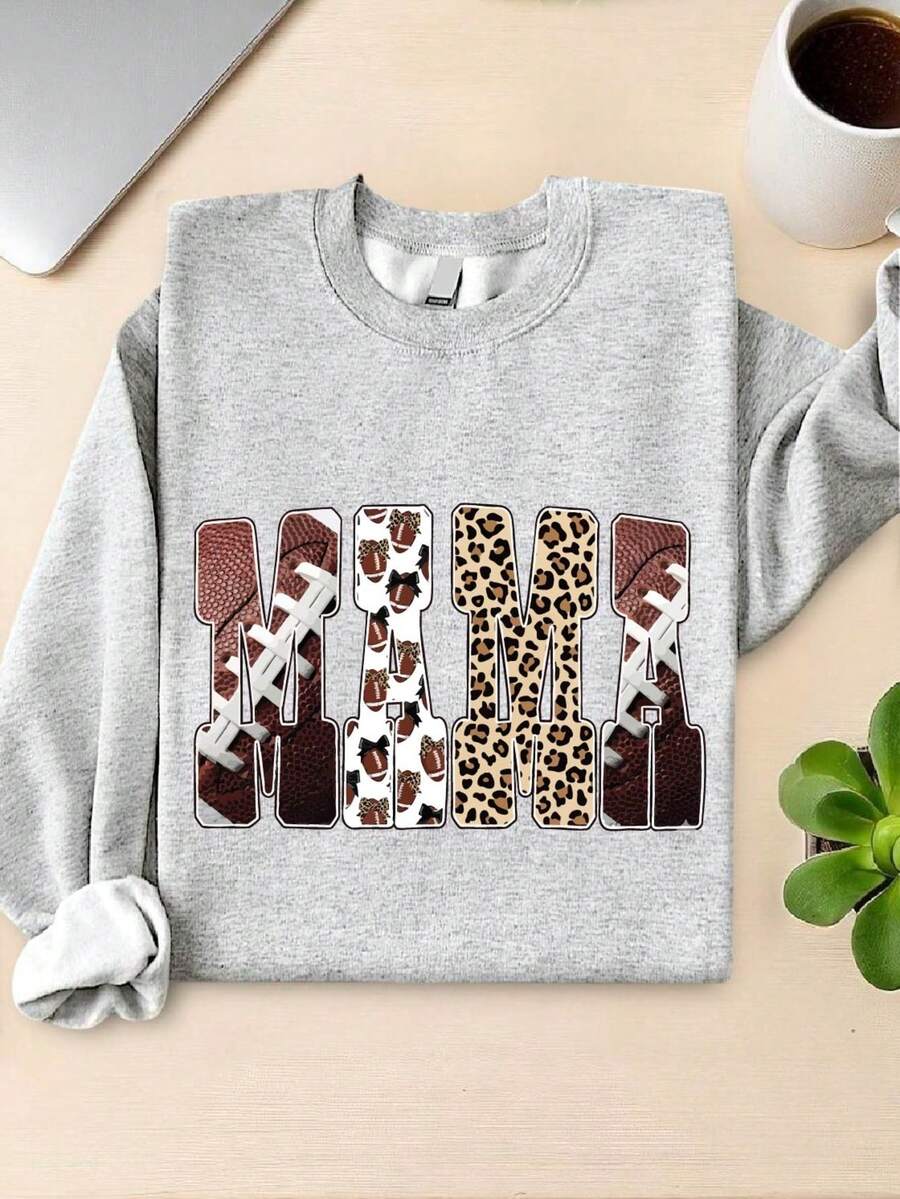 Football Mama (DTF Graphic Print) Sweatshirt