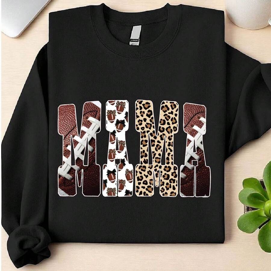 Football Mama (DTF Graphic Print) Sweatshirt