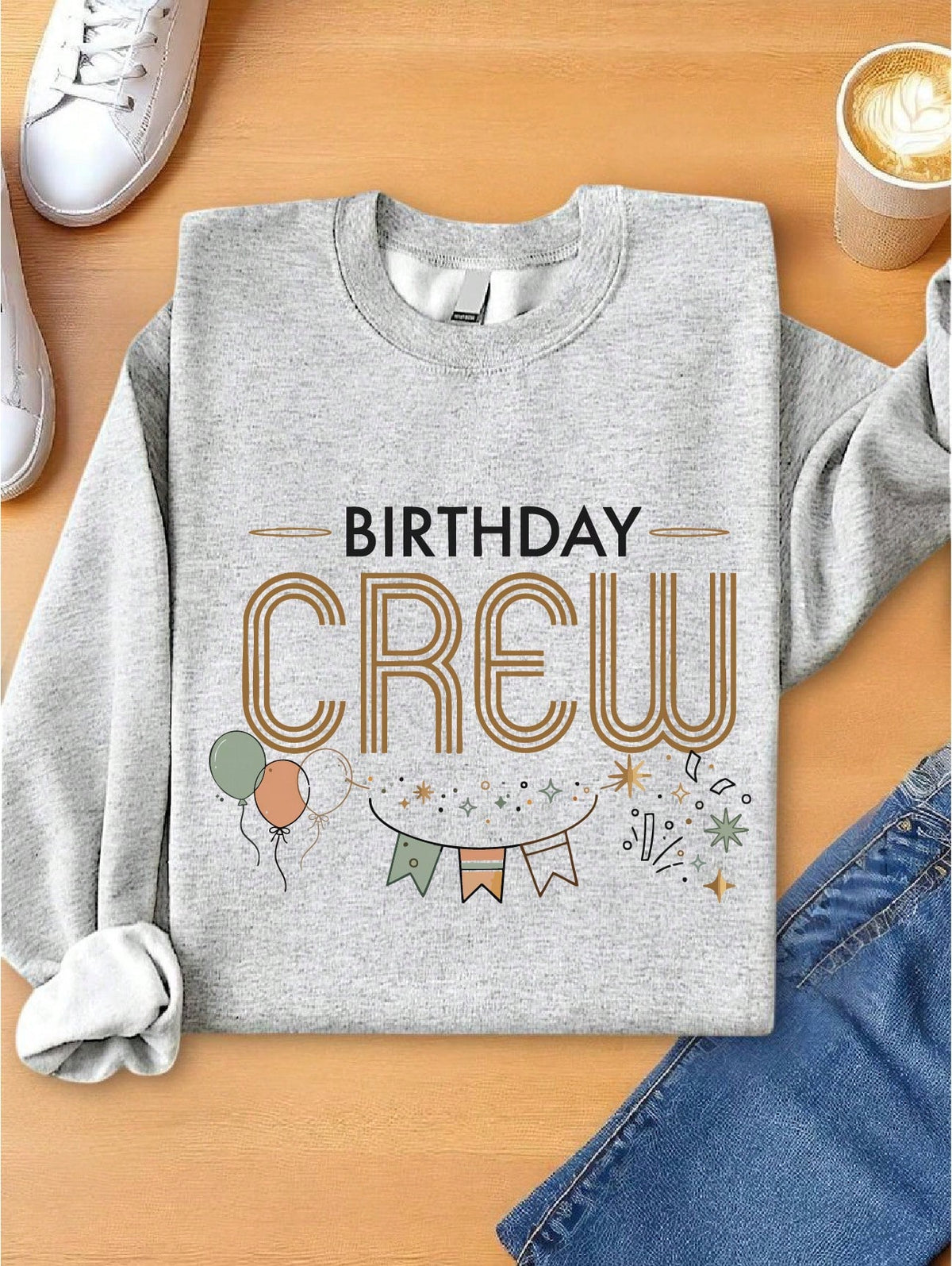 Birthday Crew Sweatshirt