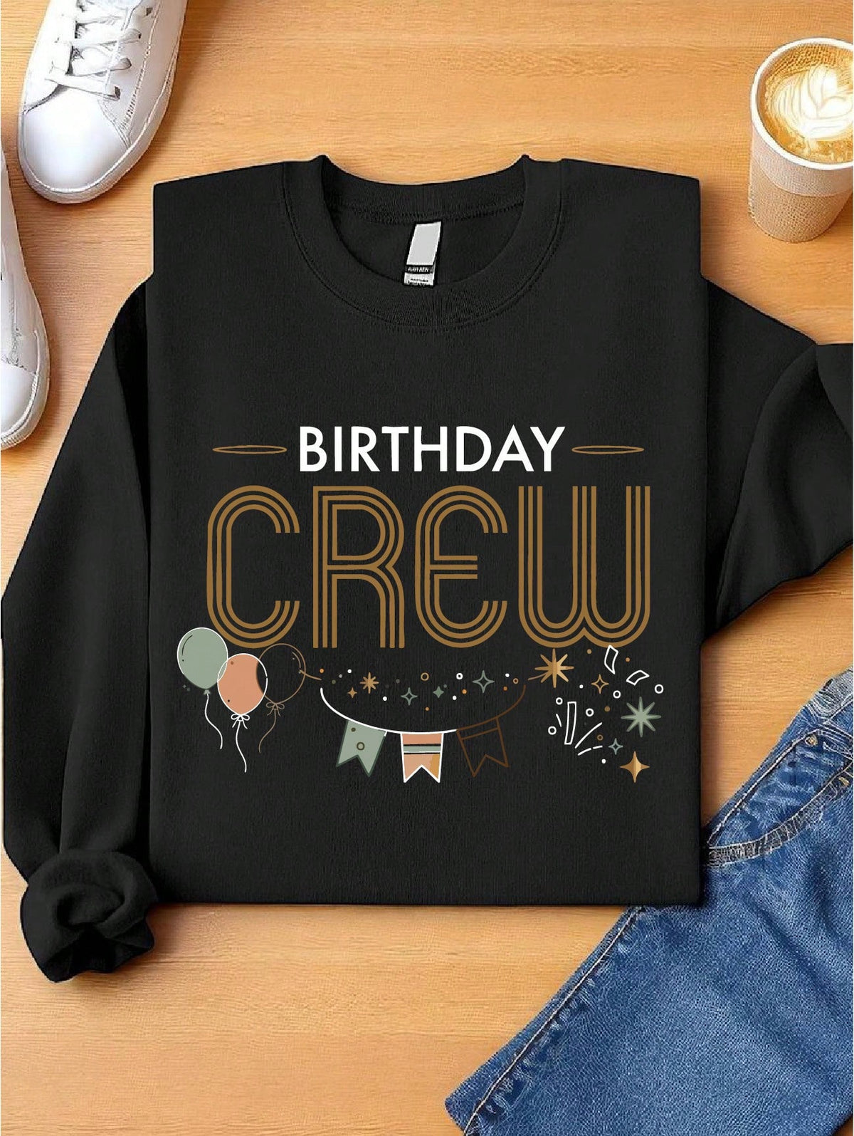 Birthday Crew Sweatshirt