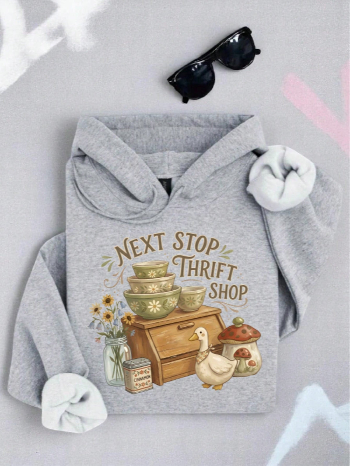 Next Stop Thrift Shop Hoodie