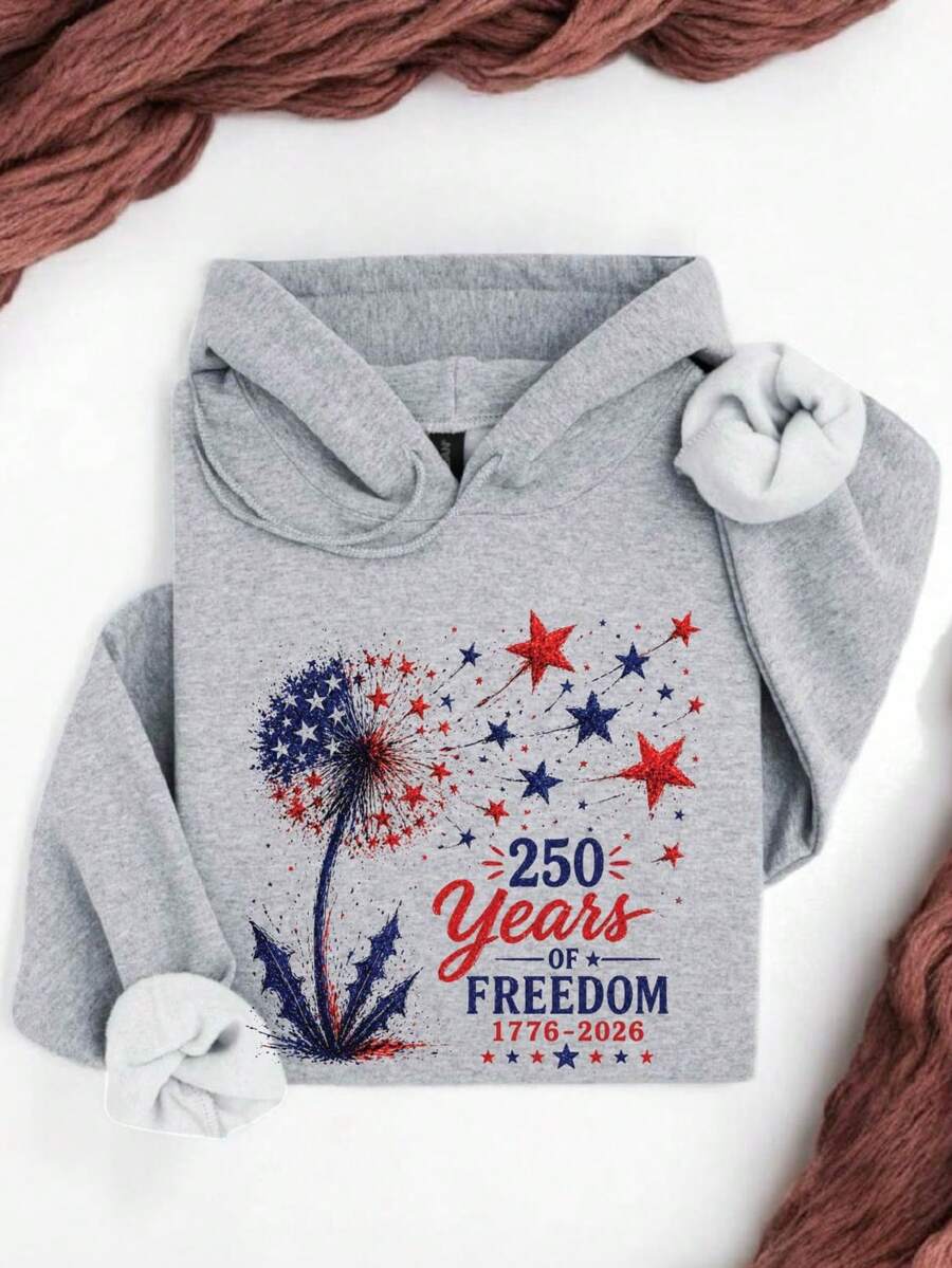 250th Anniversary USA (DTF Graphic Print) Hoodie