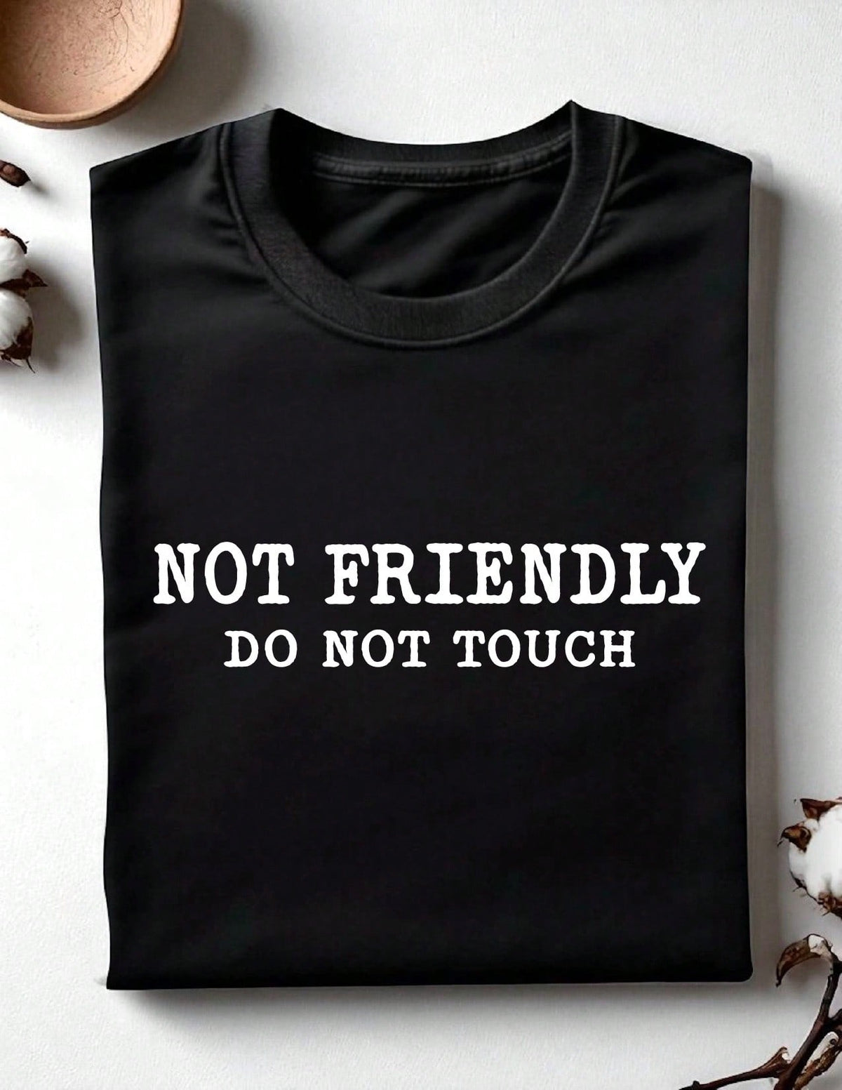 Not Friendly Don't Touch T-Shirt