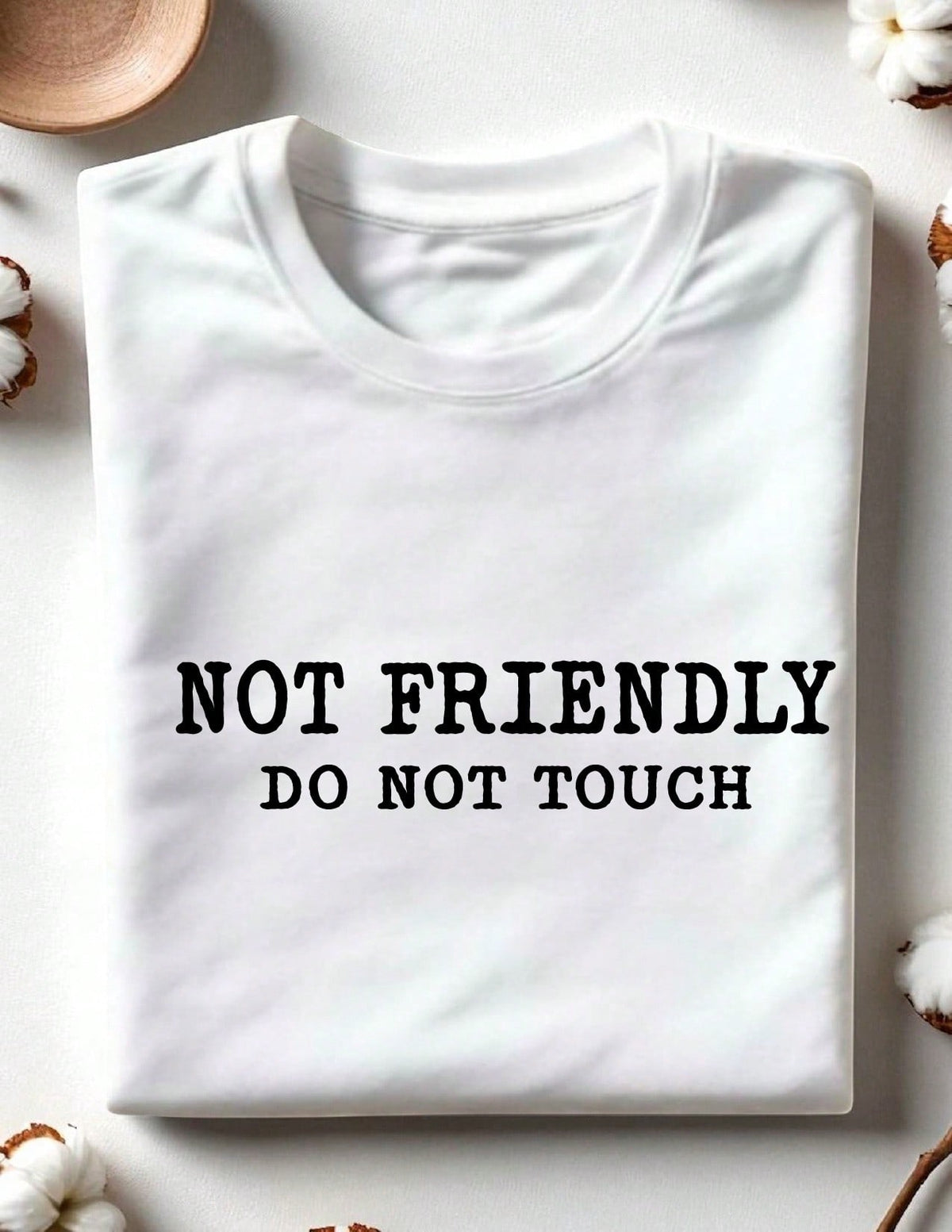 Not Friendly Don't Touch T-Shirt