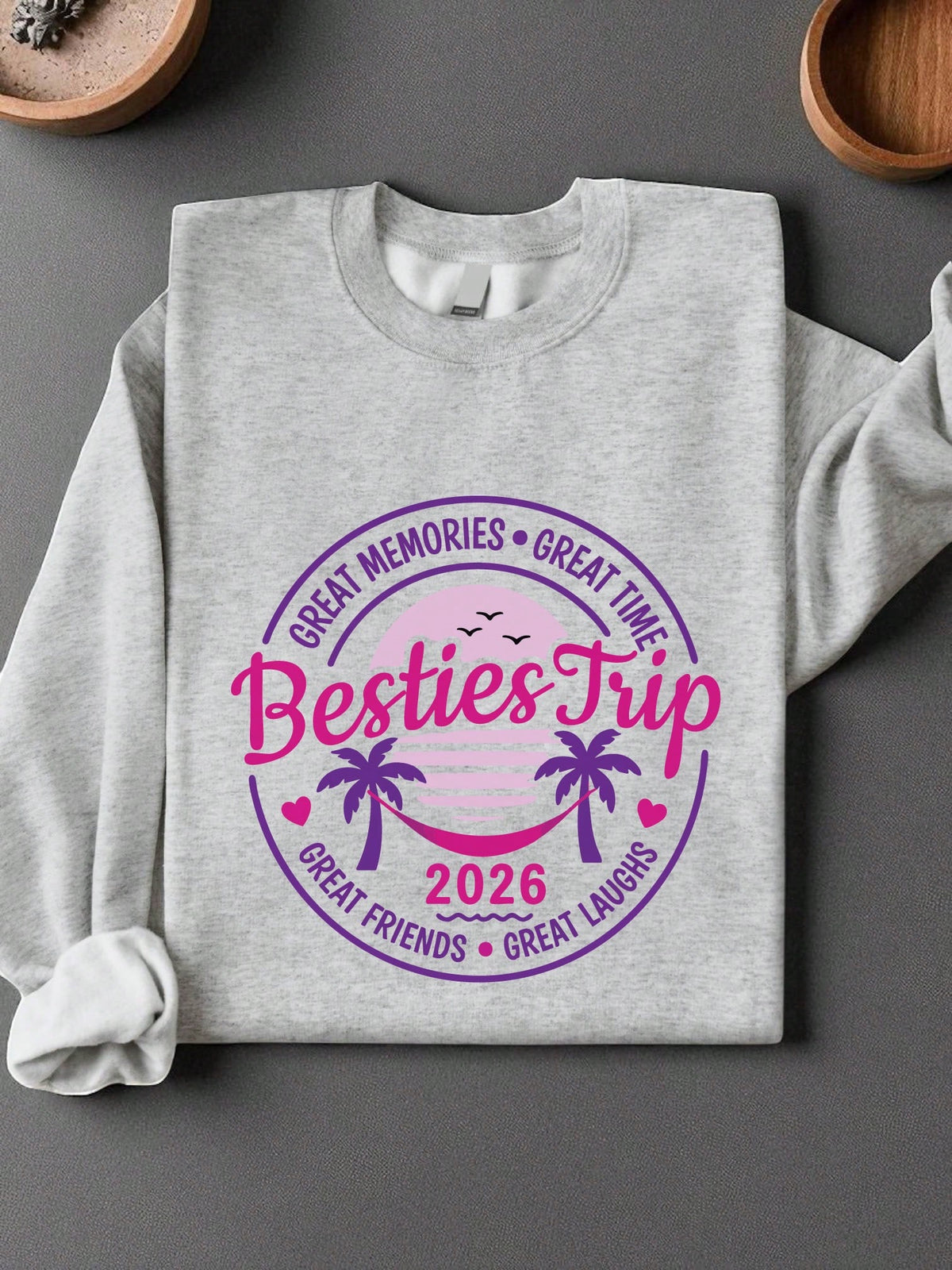 Besties Trip Sweatshirt