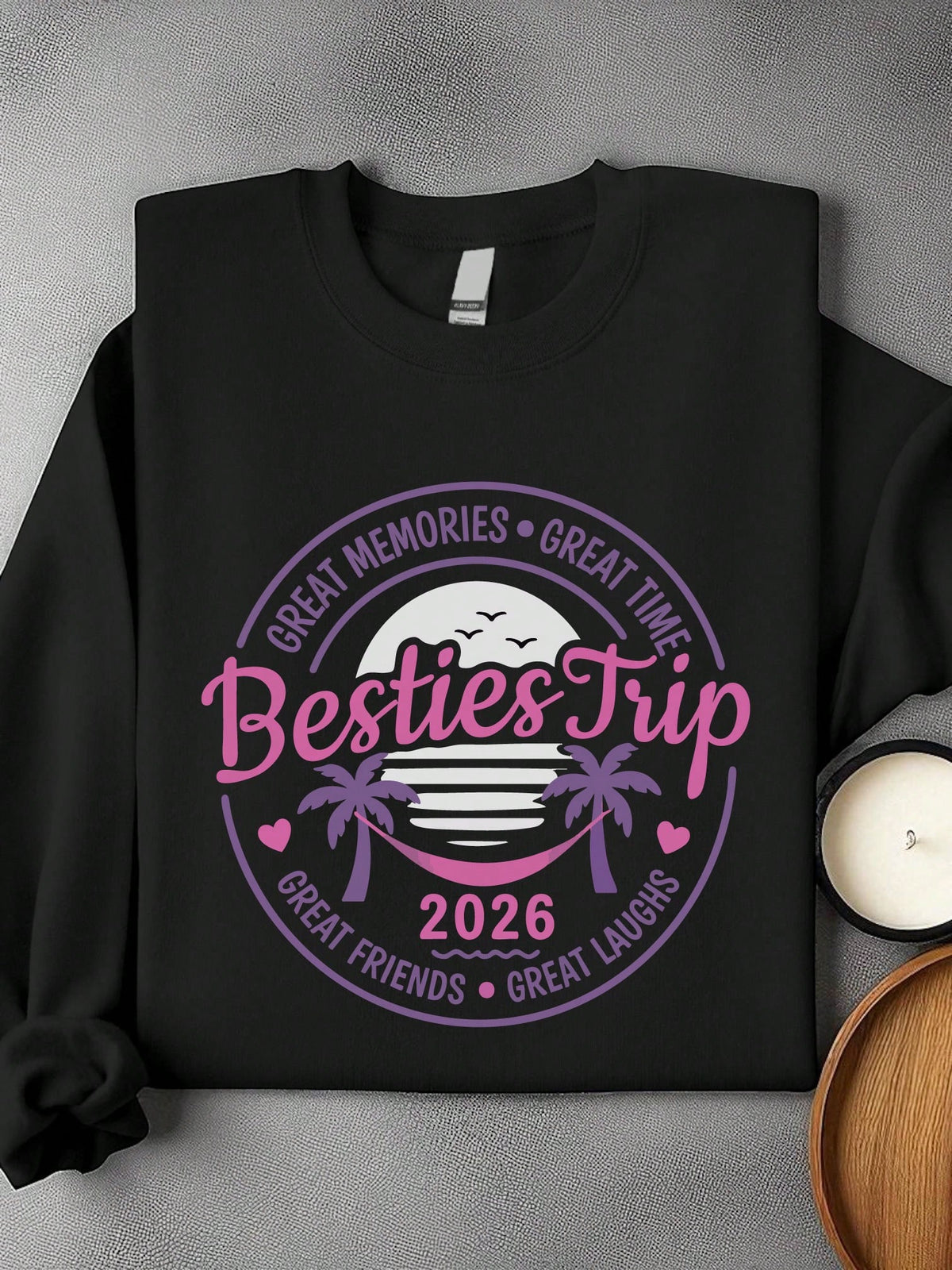 Besties Trip Sweatshirt