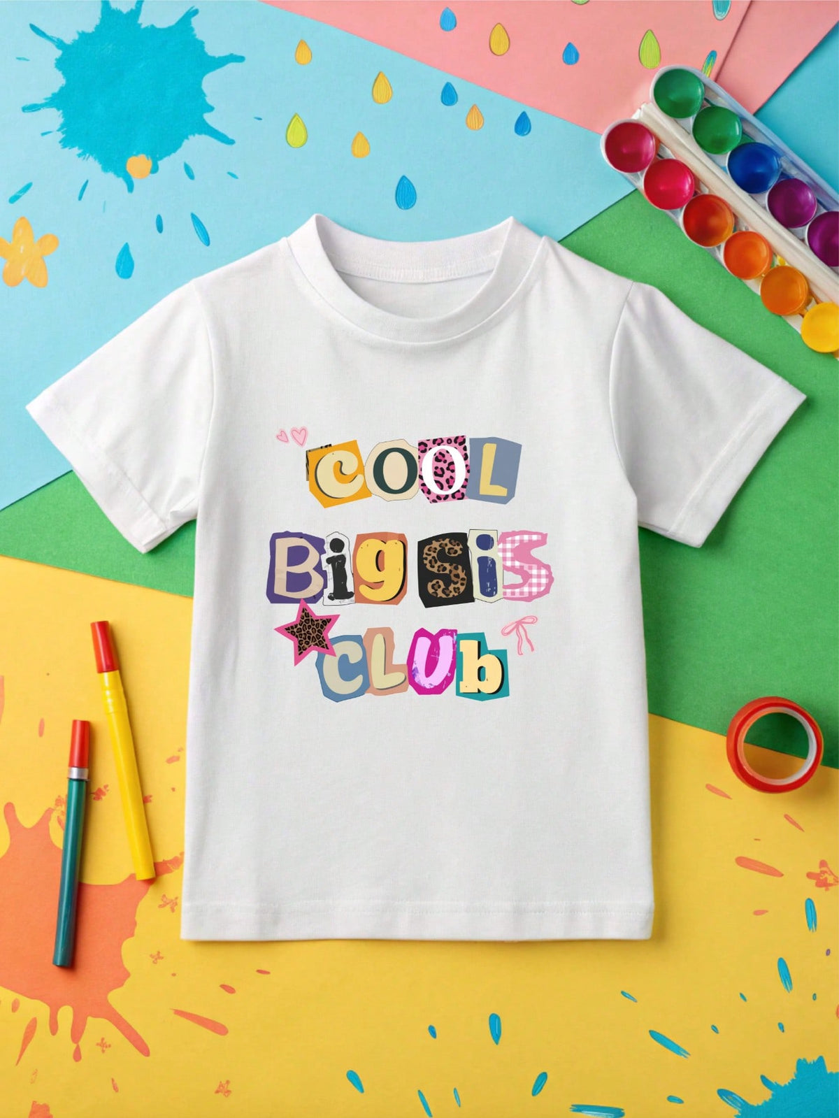 Cool Big Sis Club Kids T-Shirt