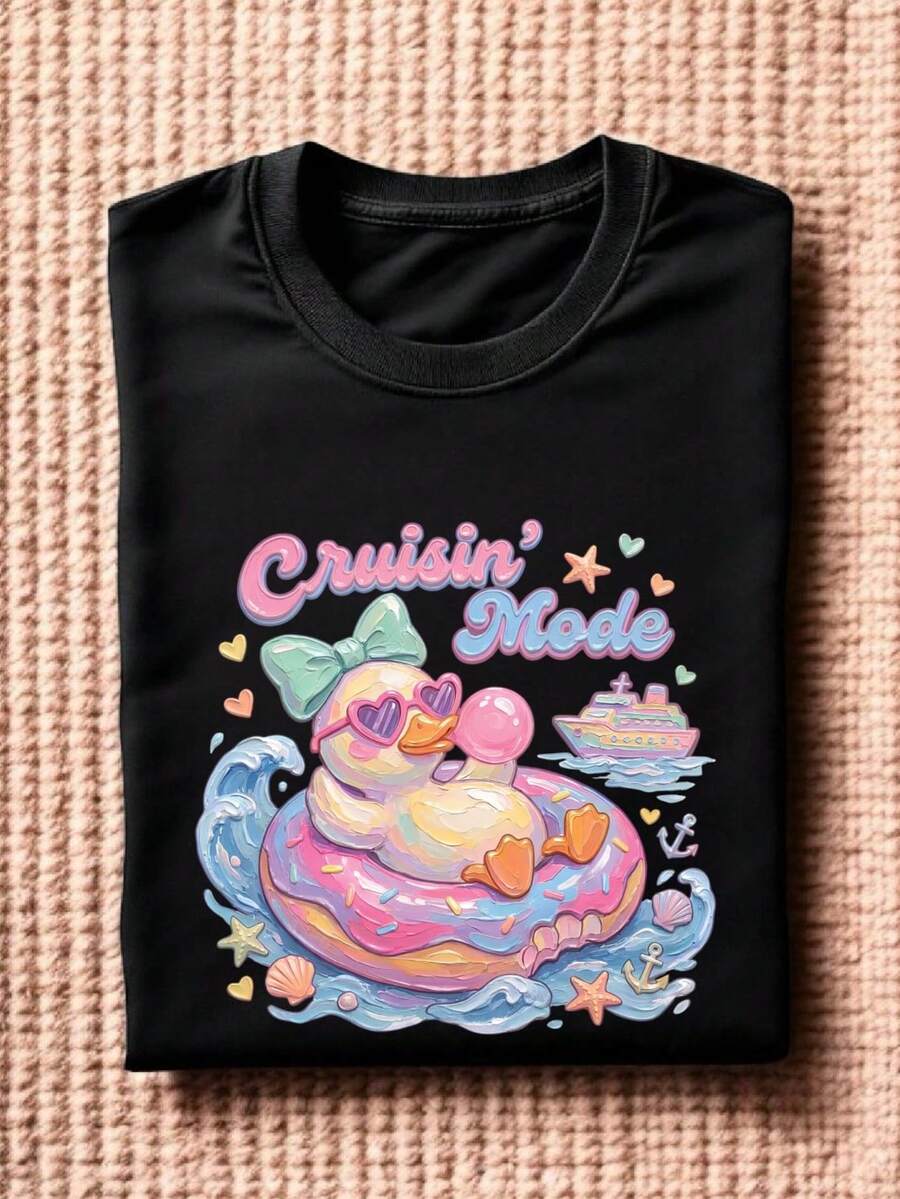 Cruise Mode (DTF Graphic Print) T-Shirt