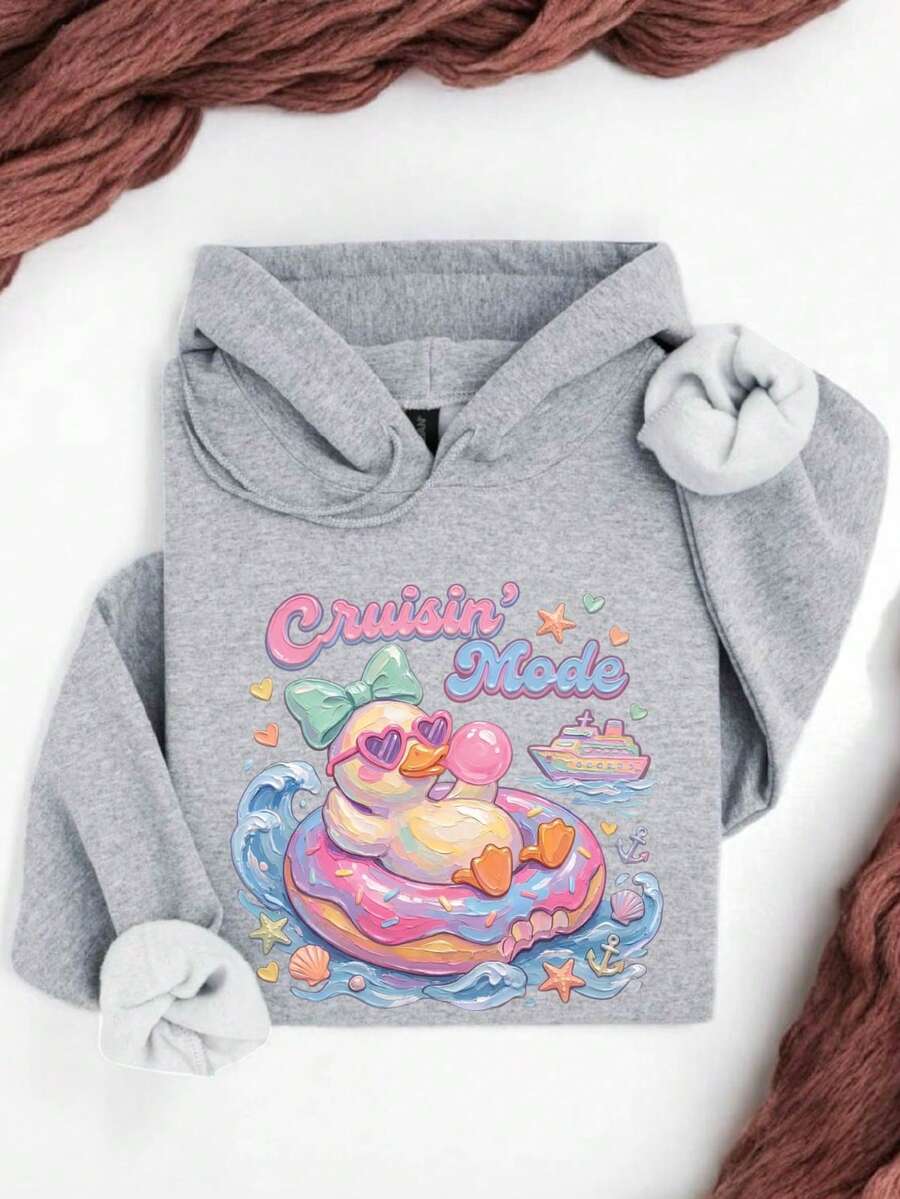 Cruise Mode (DTF Graphic Print) Hoodie