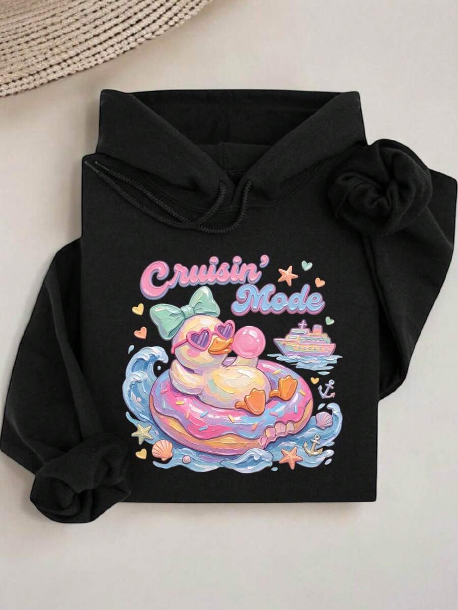 Cruise Mode (DTF Graphic Print) Hoodie