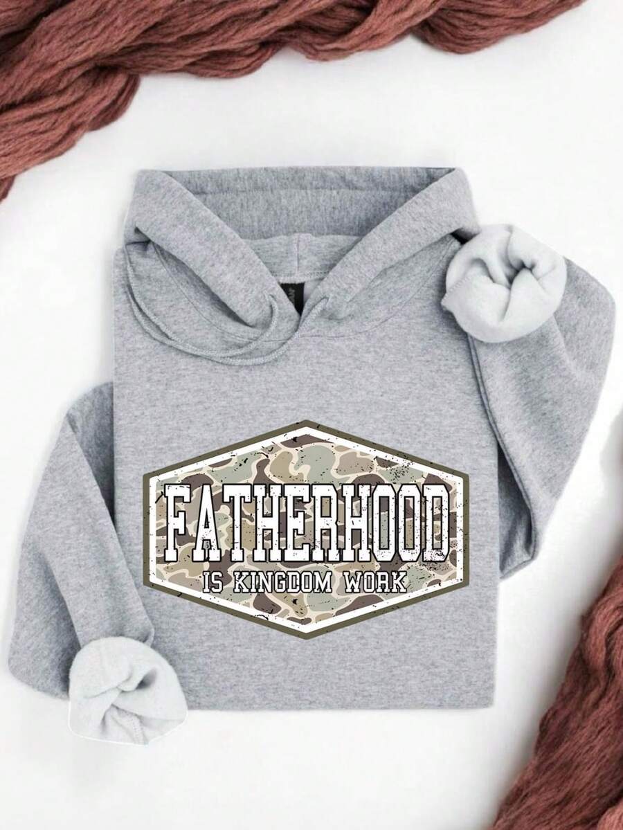 Camo Fatherhood Hoodie