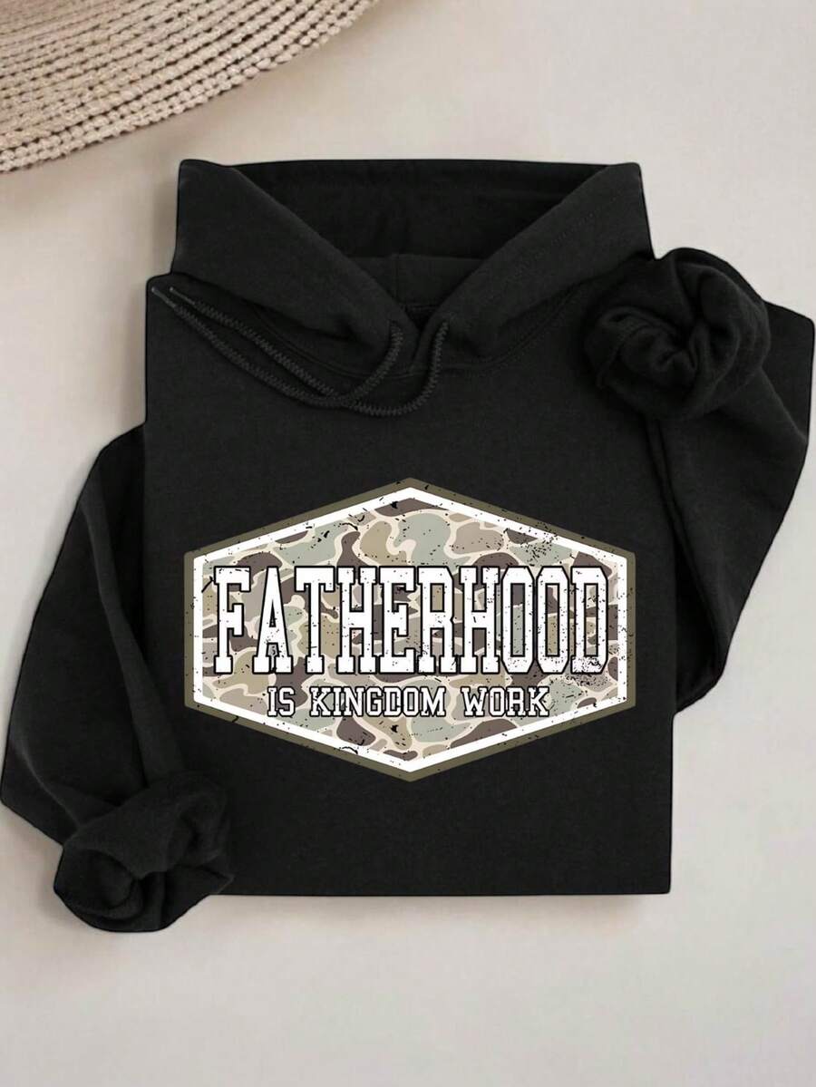 Camo Fatherhood Hoodie