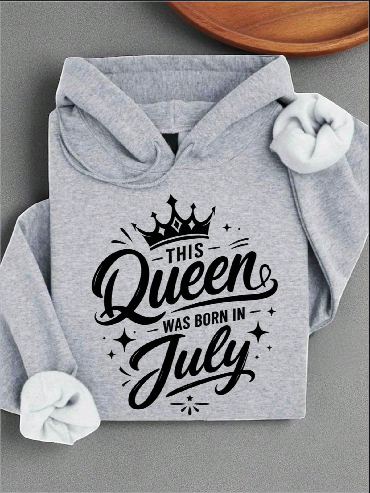 This Queen Was Born In July Hoodie