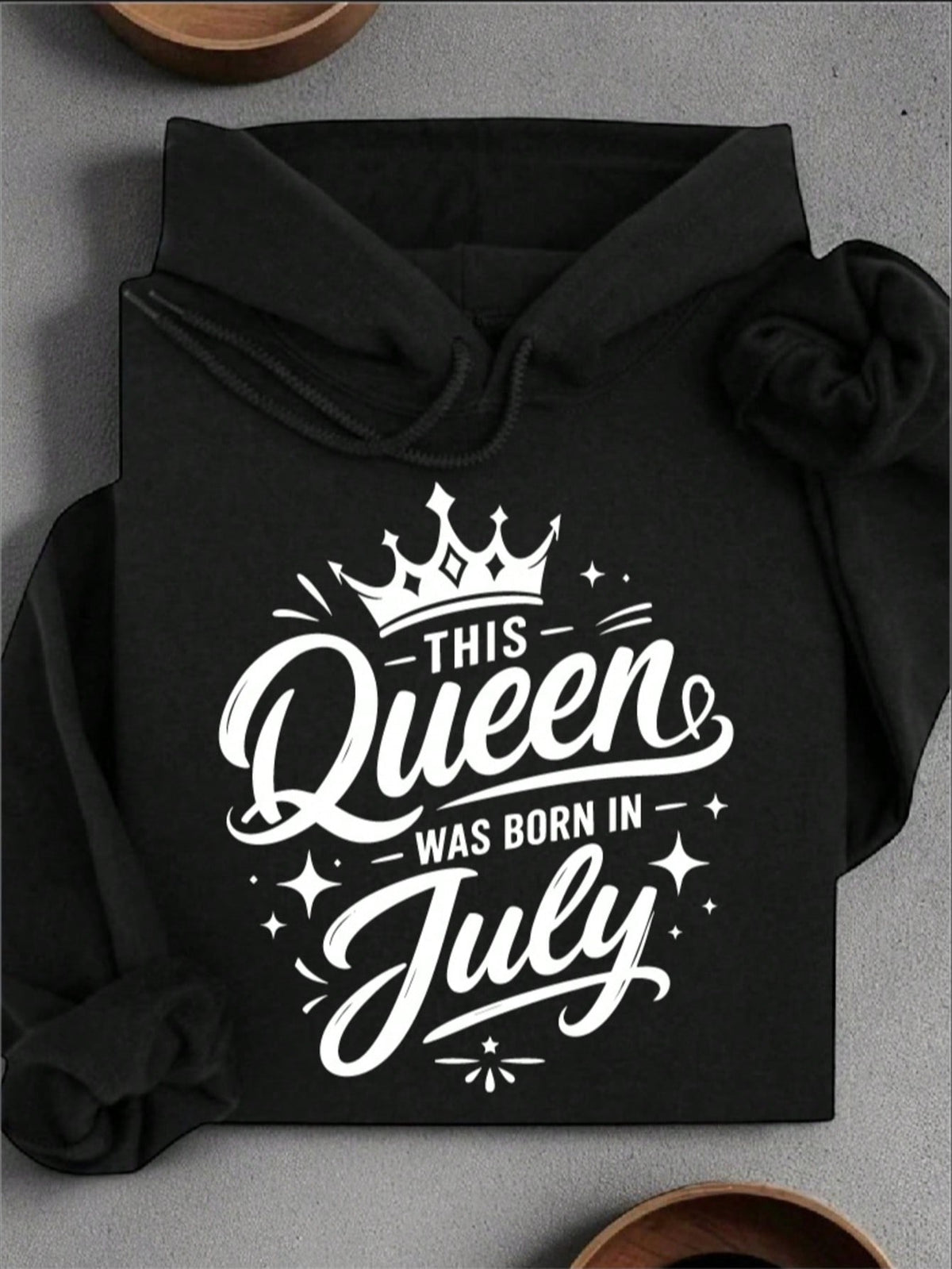 This Queen Was Born In July Hoodie