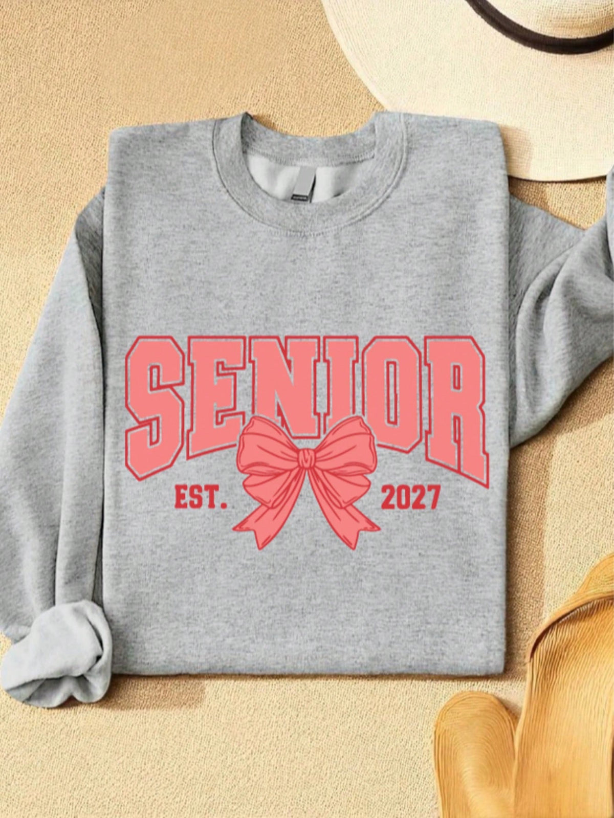 Senior Coquette Bow 2027 Sweatshirt