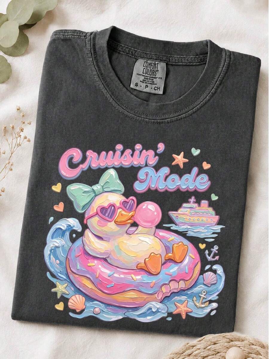 Cruise Mode (DTF Graphic Print) T-Shirt
