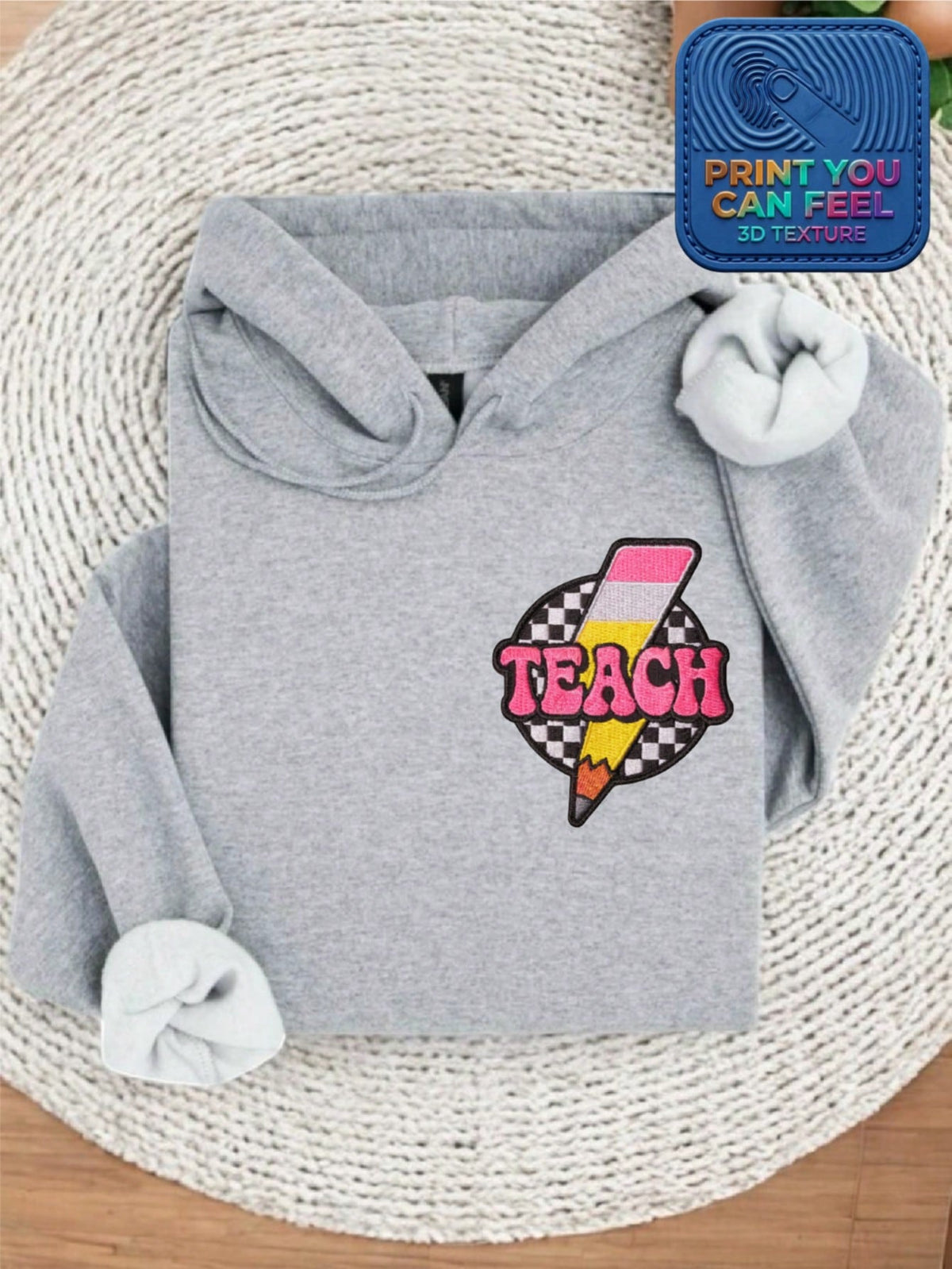 Retro Teach Hoodie