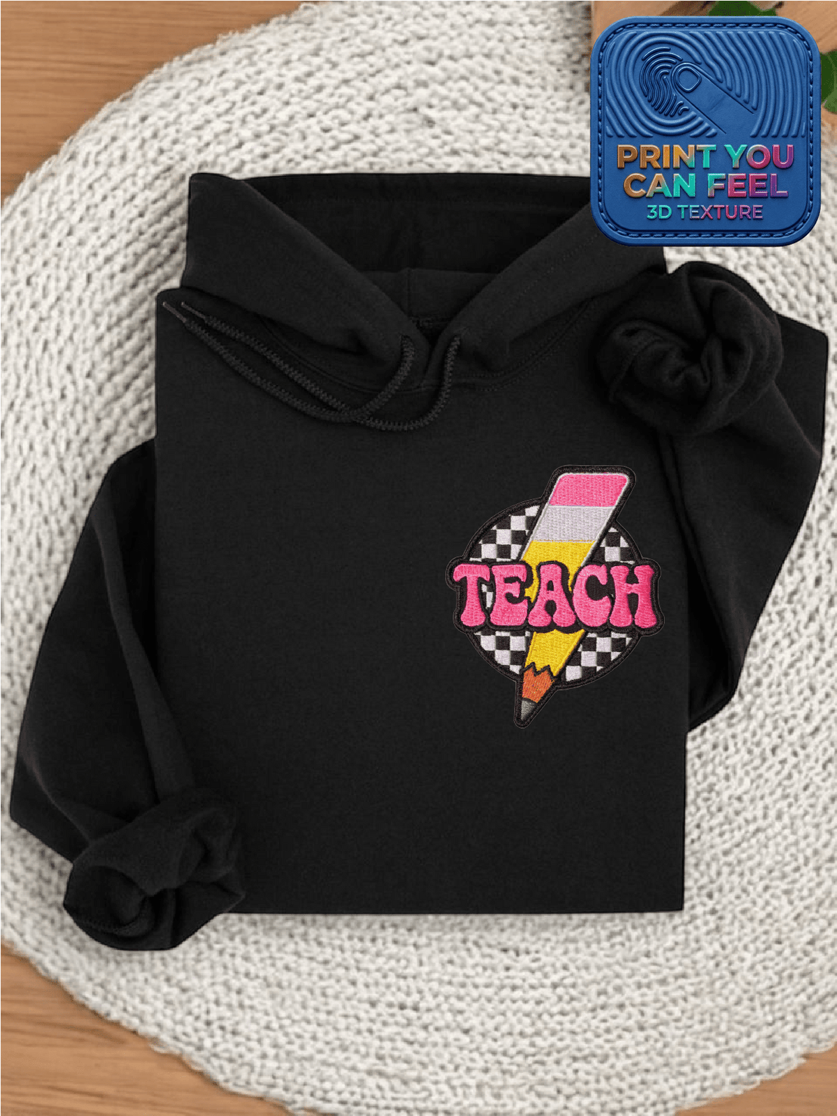 Retro Teach Hoodie