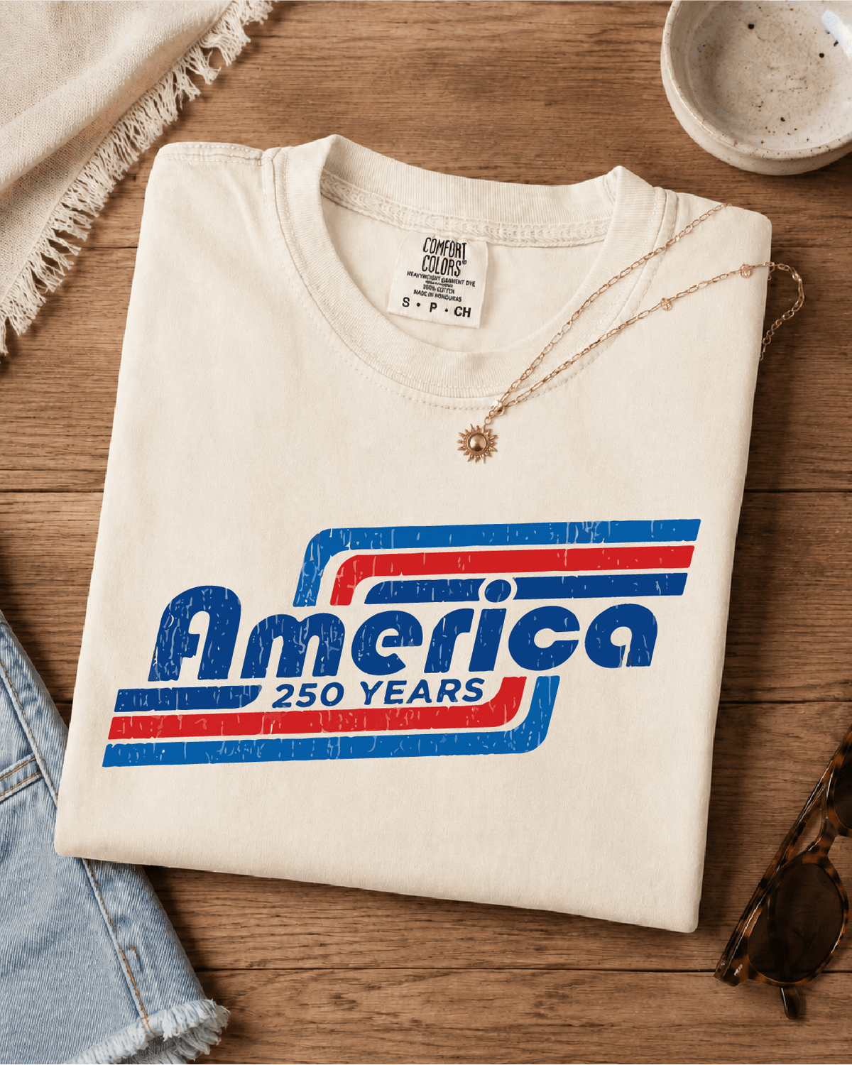 Vintage 1776 USA Independence Day T-Shirt