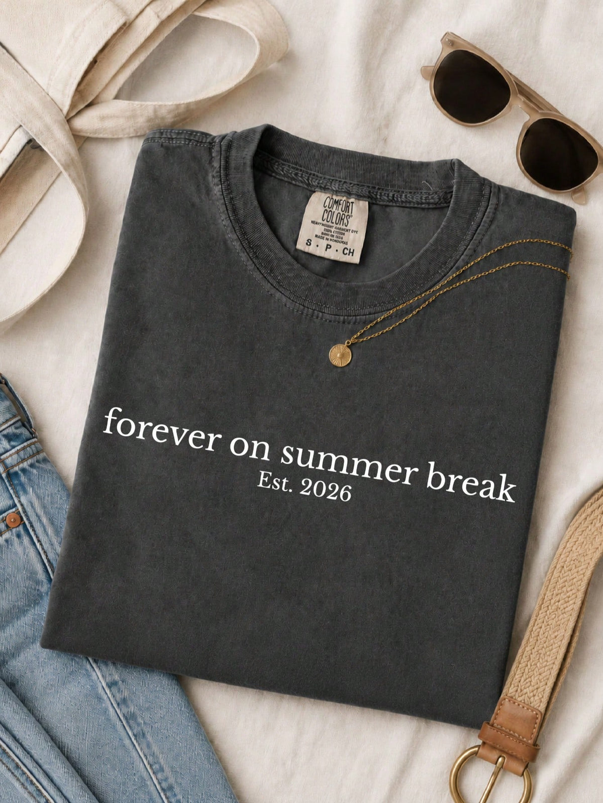 Comfort Forever On Summer Break T-Shirt