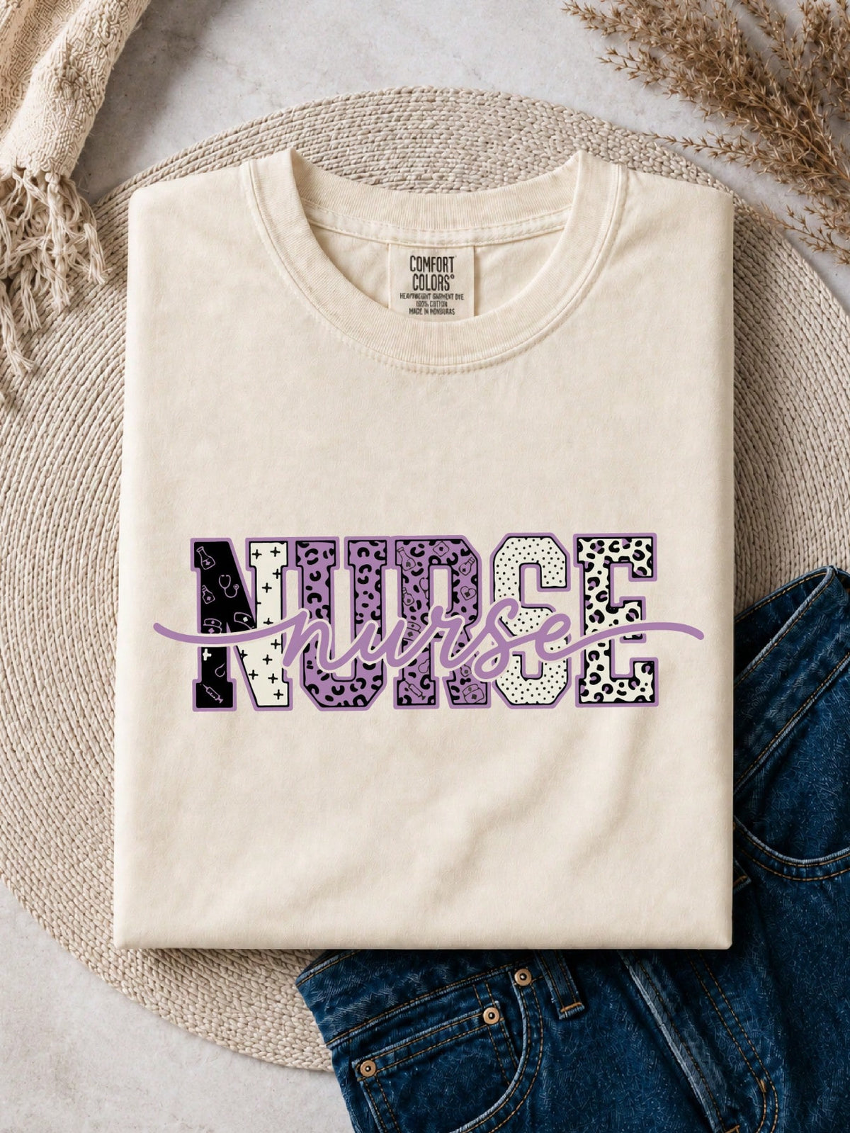 Leopard Nurse T-Shirt