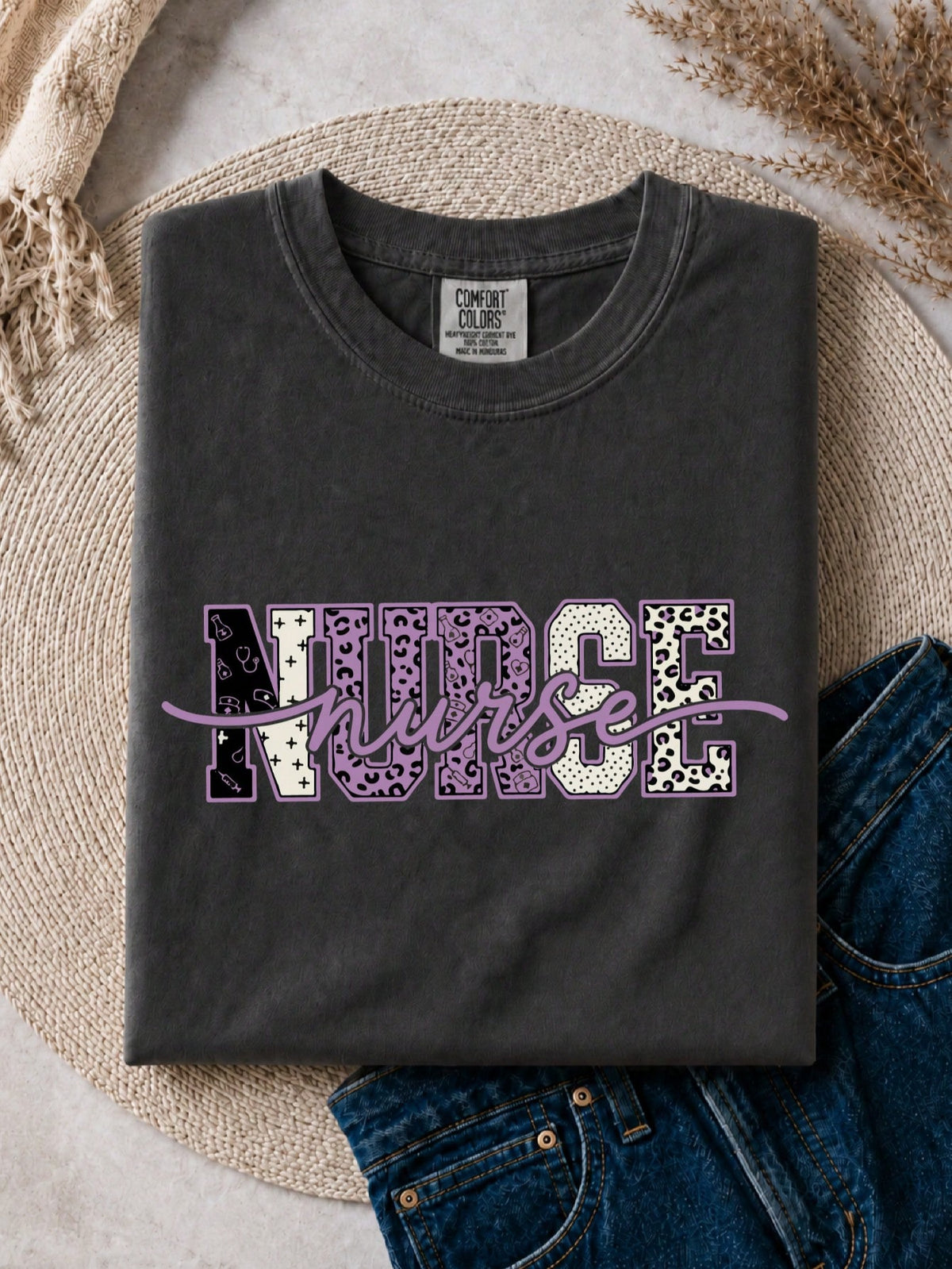Leopard Nurse T-Shirt