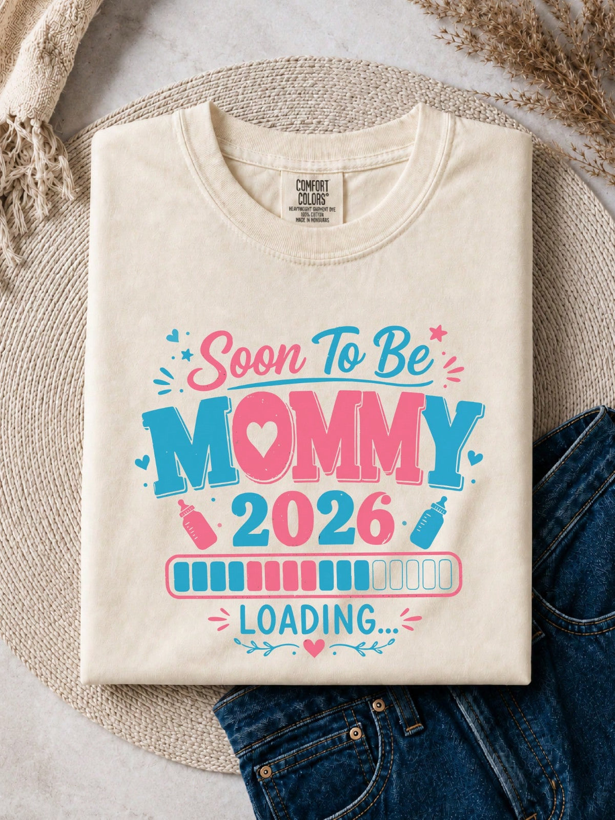 Soon To Be Mommy 2026 T-Shirt