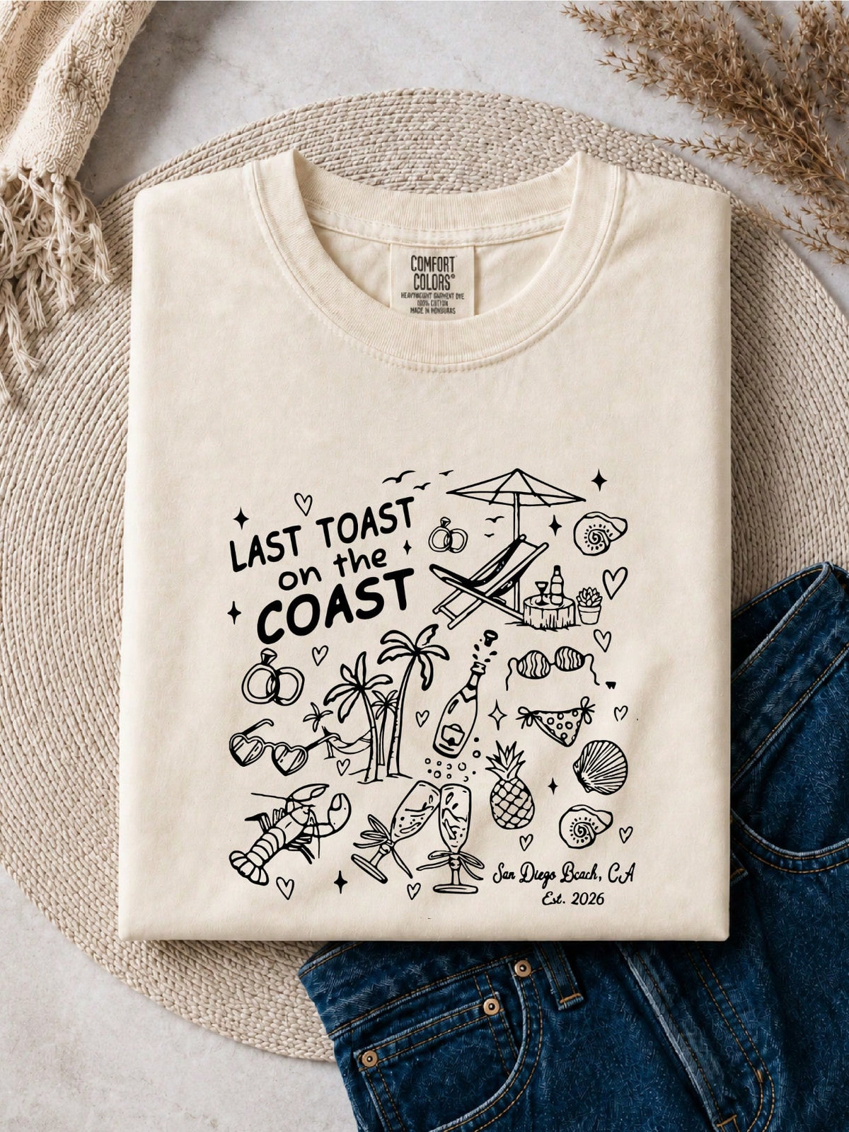 Last Toast On The Coast T-Shirt