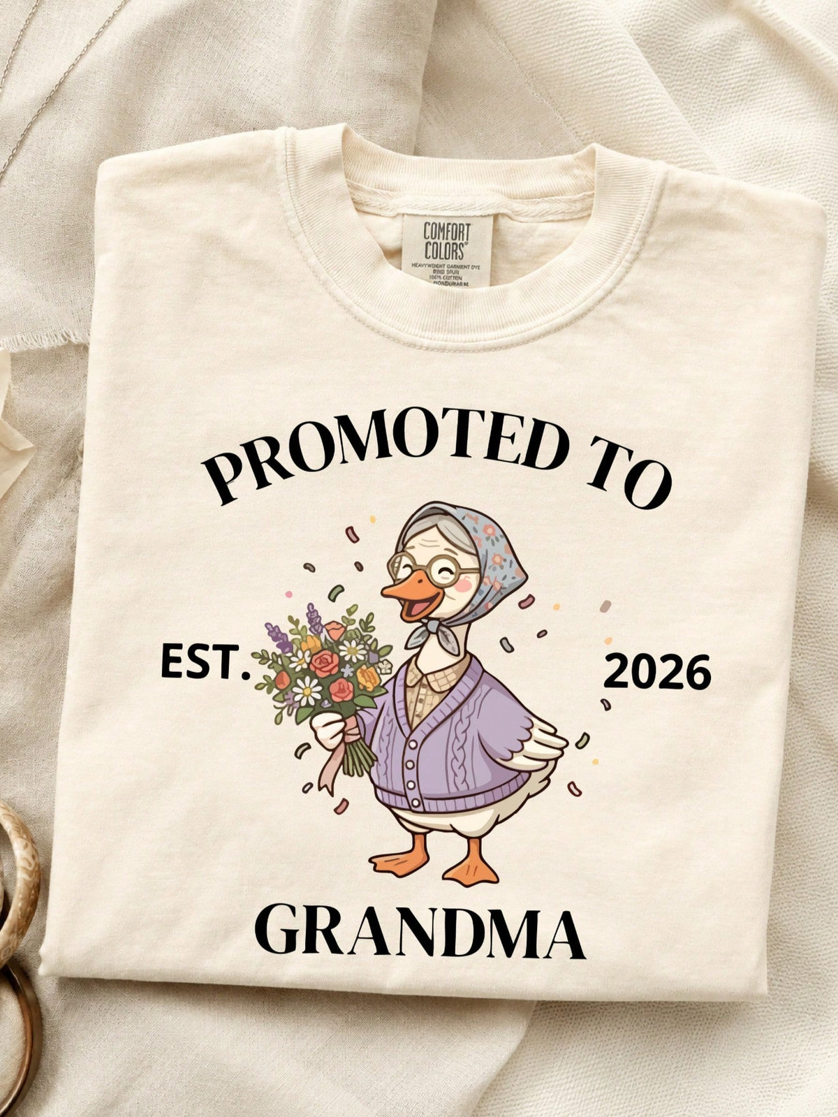Promoted To Grandma & Grandpa T-Shirt