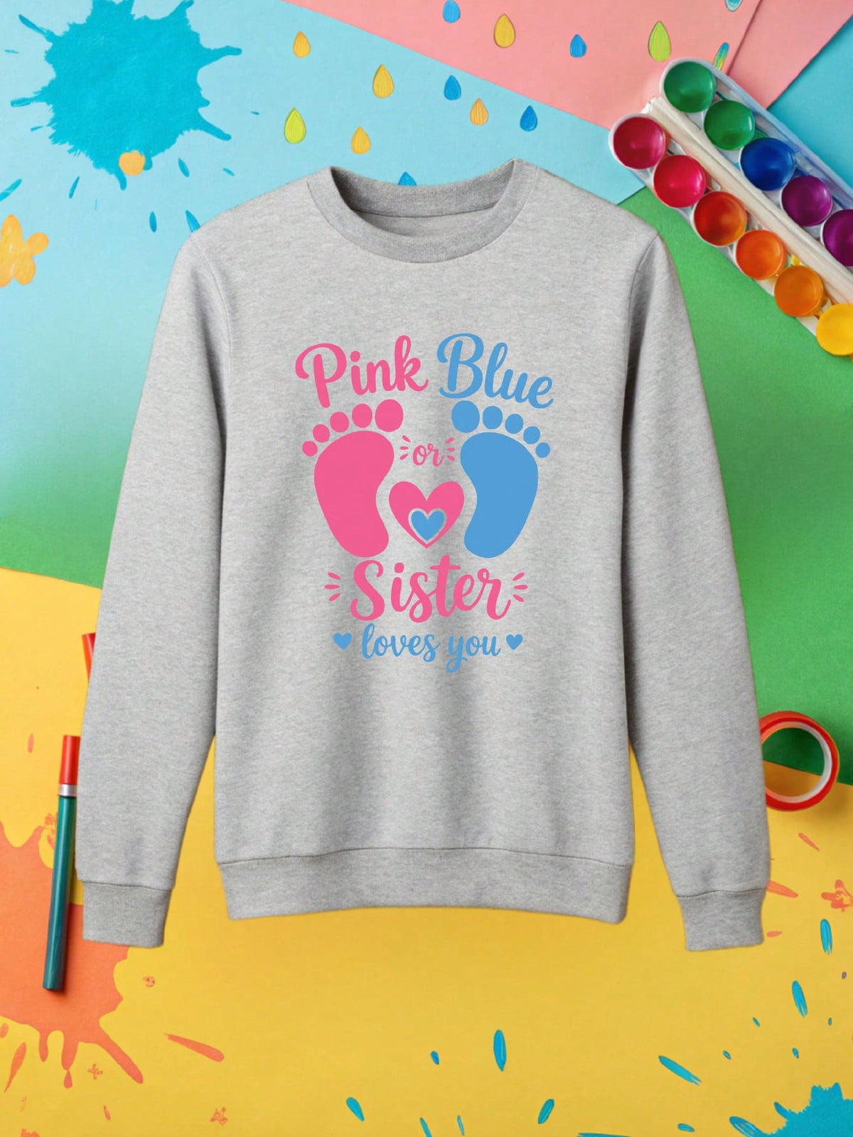Gender Reveal Kids Hoodie