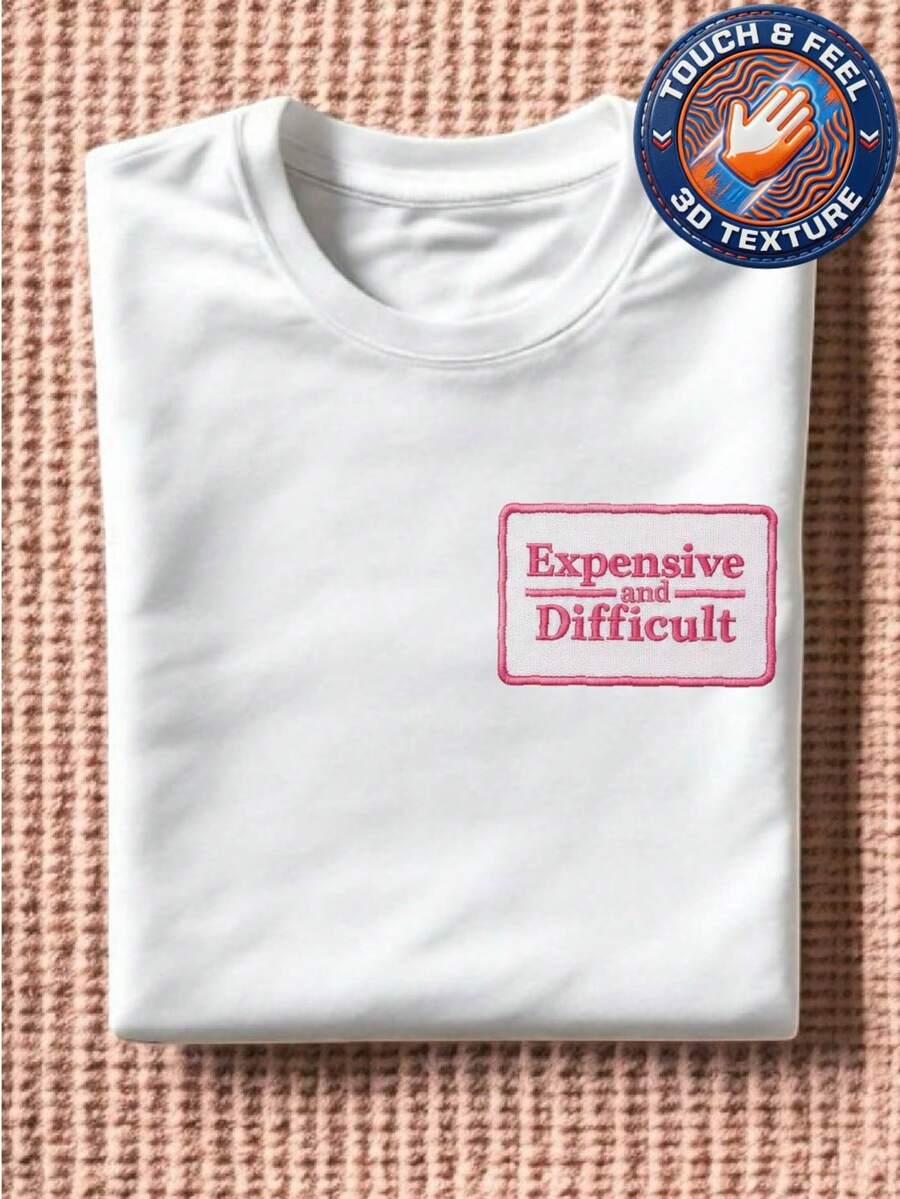 Expensive And Difficult Patch T-Shirt