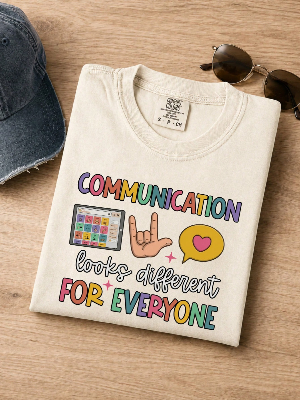 Communication Looks Different For Everyone T-Shirt