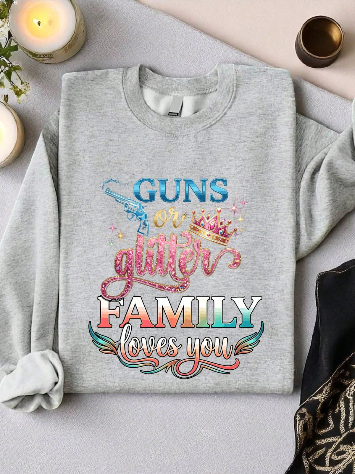 Pink Or Blue Family Sweatshirt