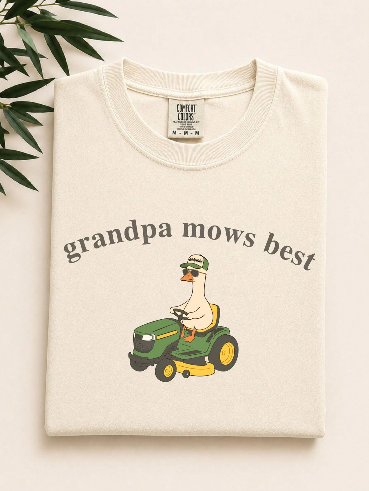 Comfort® Grandpa Mows Best T-Shirt