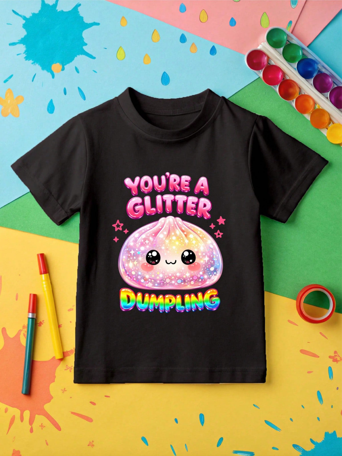 You're A Glitter Dumpling Kids Bodysuit