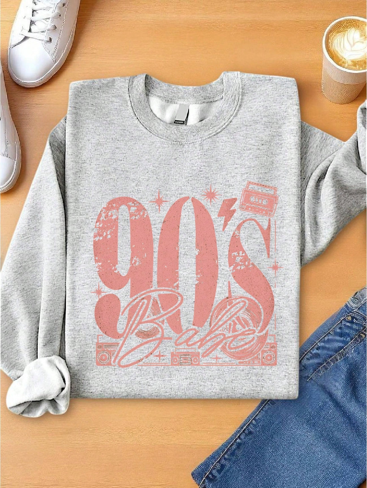 Retro 90s Babe Sweatshirt