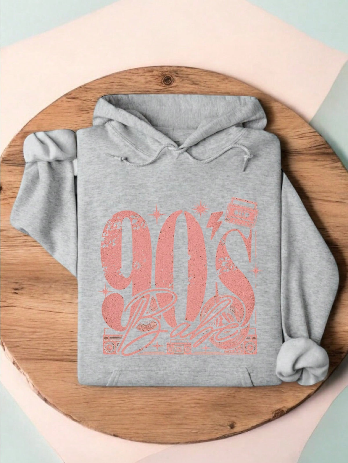 Retro 90s Babe Hoodie