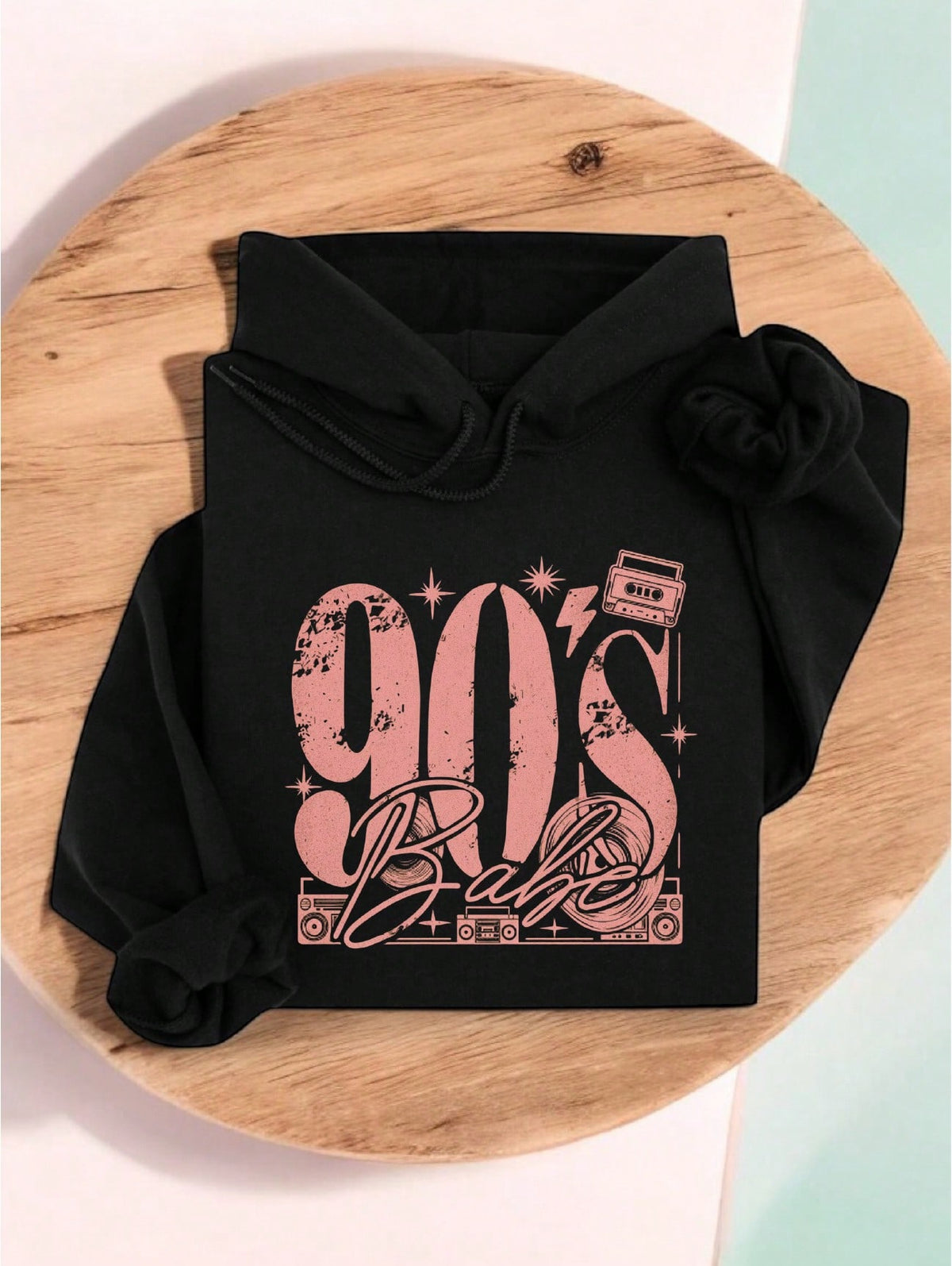 Retro 90s Babe Hoodie