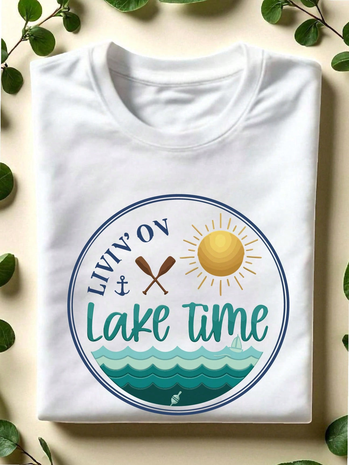 Livin' On Lake Time T-Shirt
