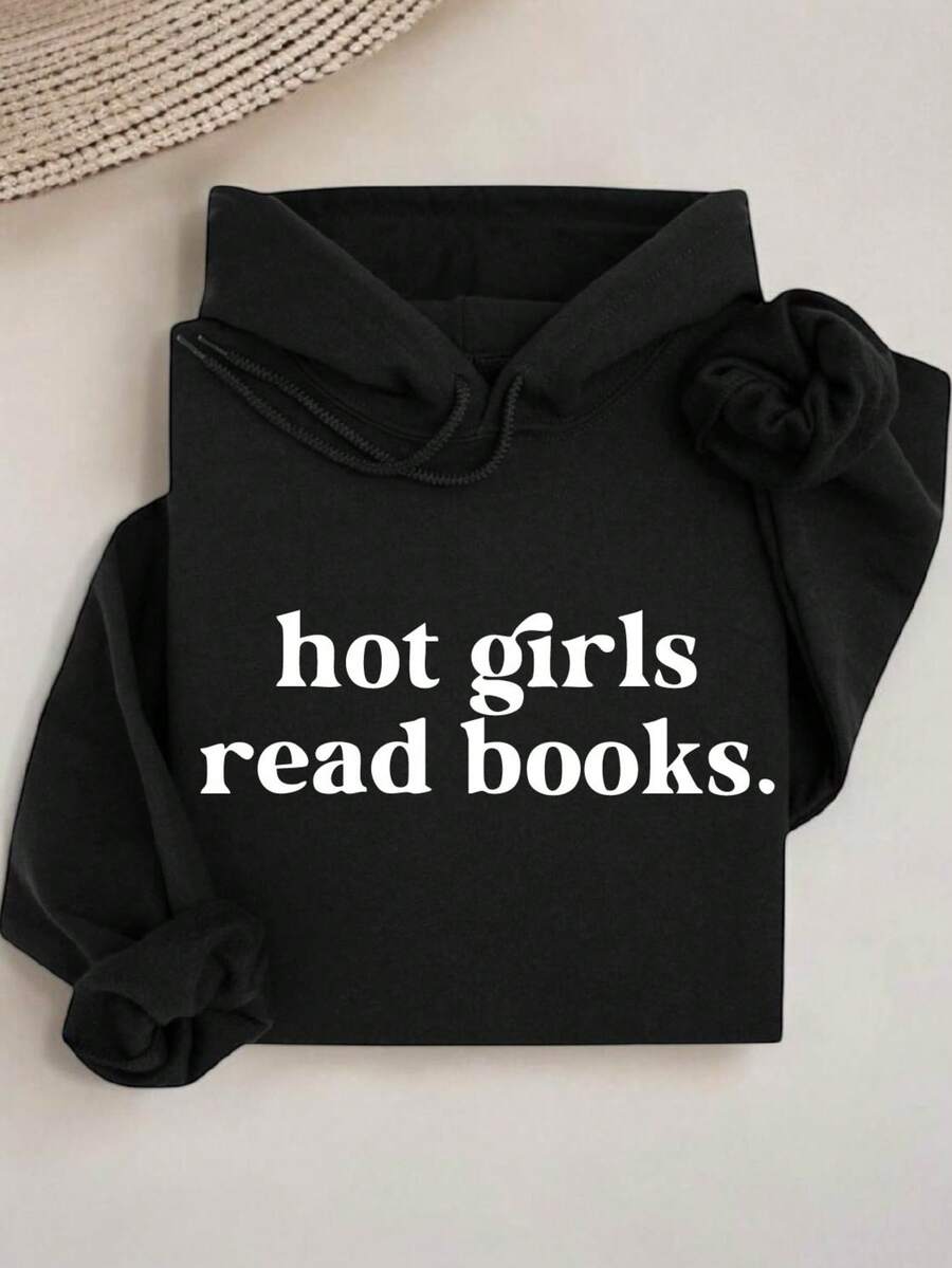 Hot Girls Read Books Hoodie