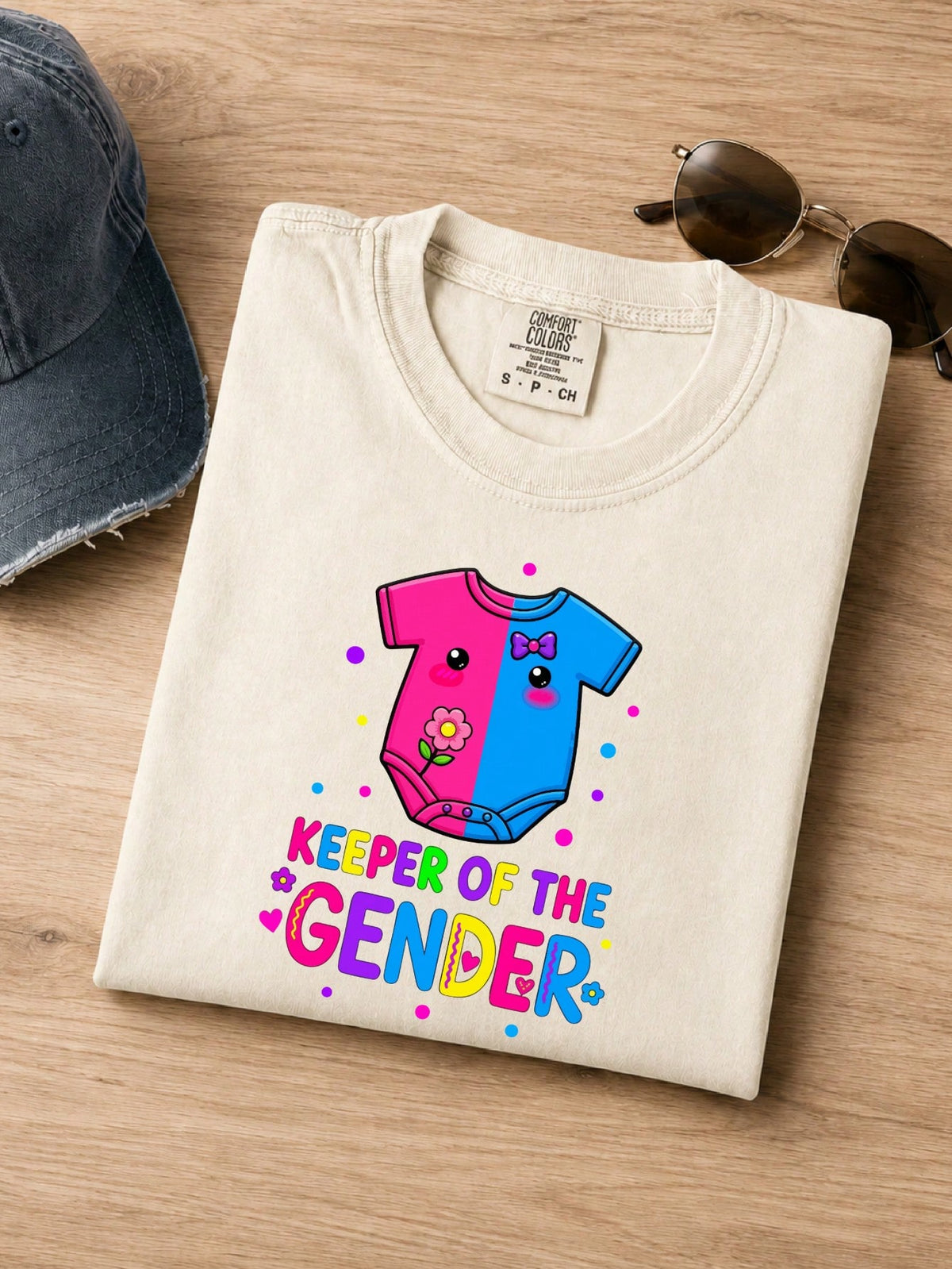 Keeper Of The Gender Comfort T-Shirt