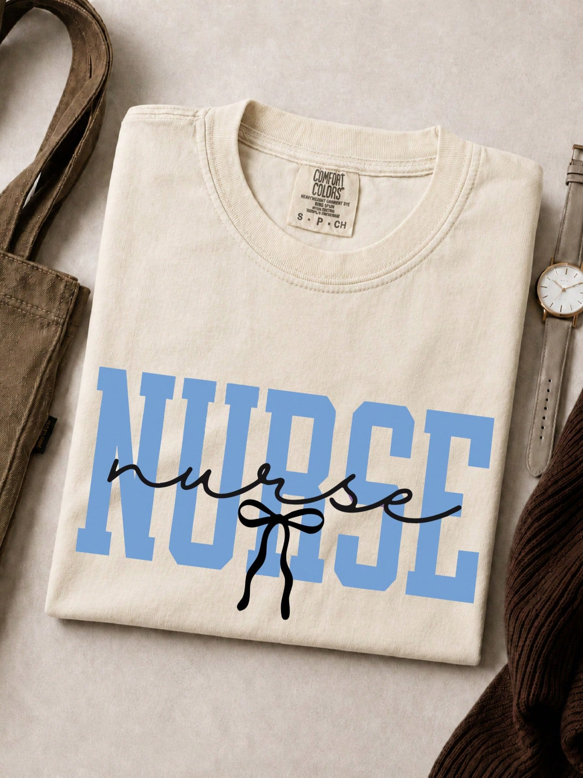 Nurse Coquette Bow T-Shirt