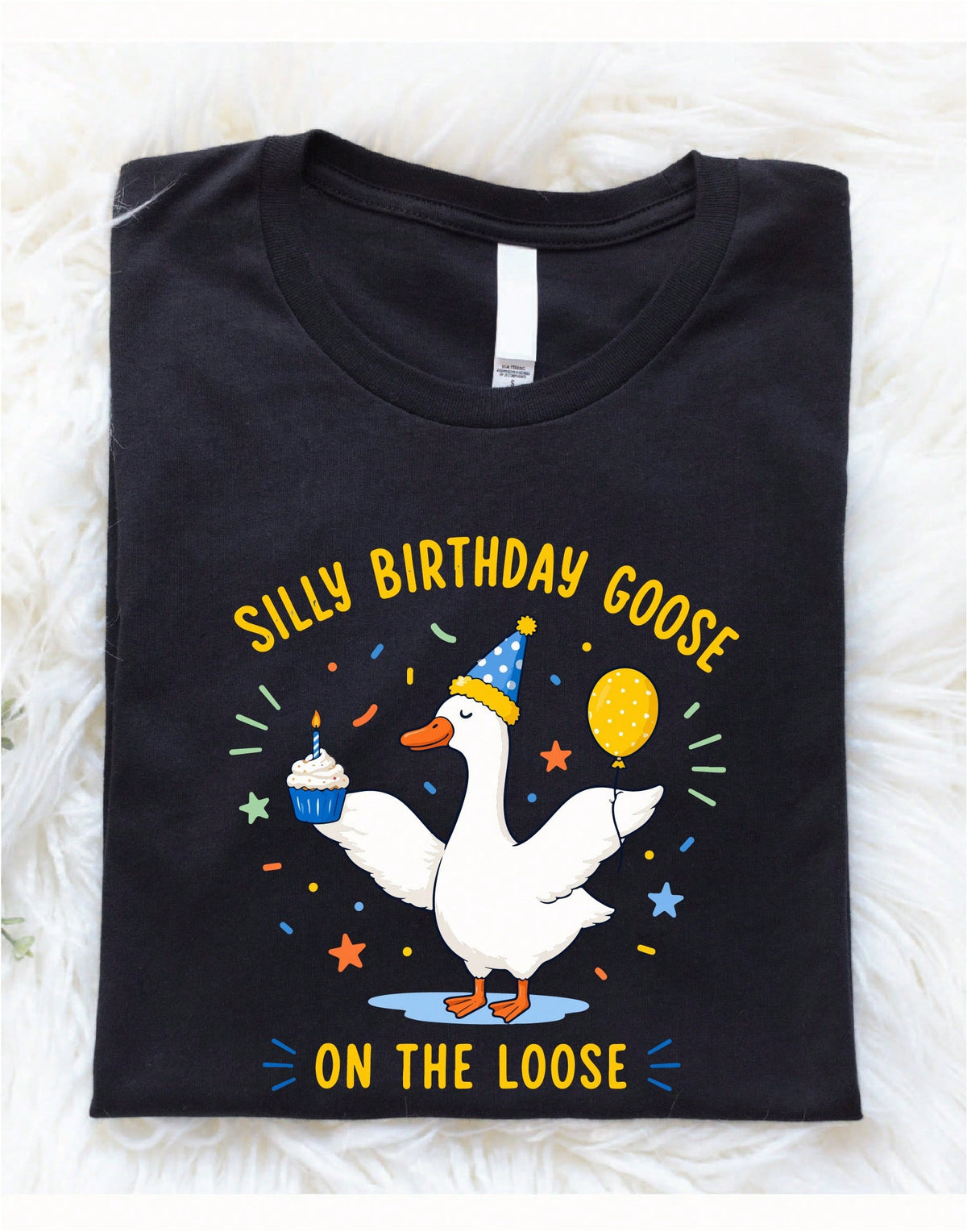 Funny Goose Birthday T-Shirt